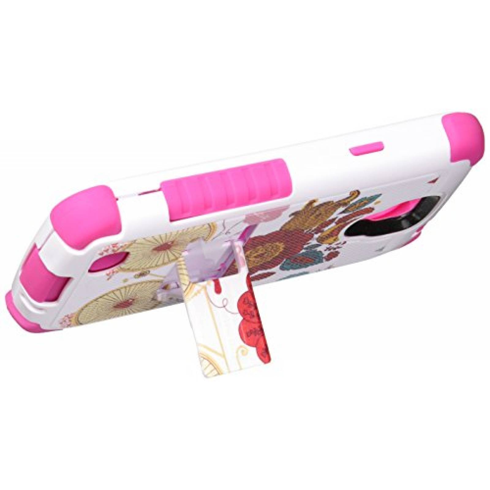 Funda BEYOND CELL Samsung Galaxy S4 Active i9252/i537 Tr White/Pink