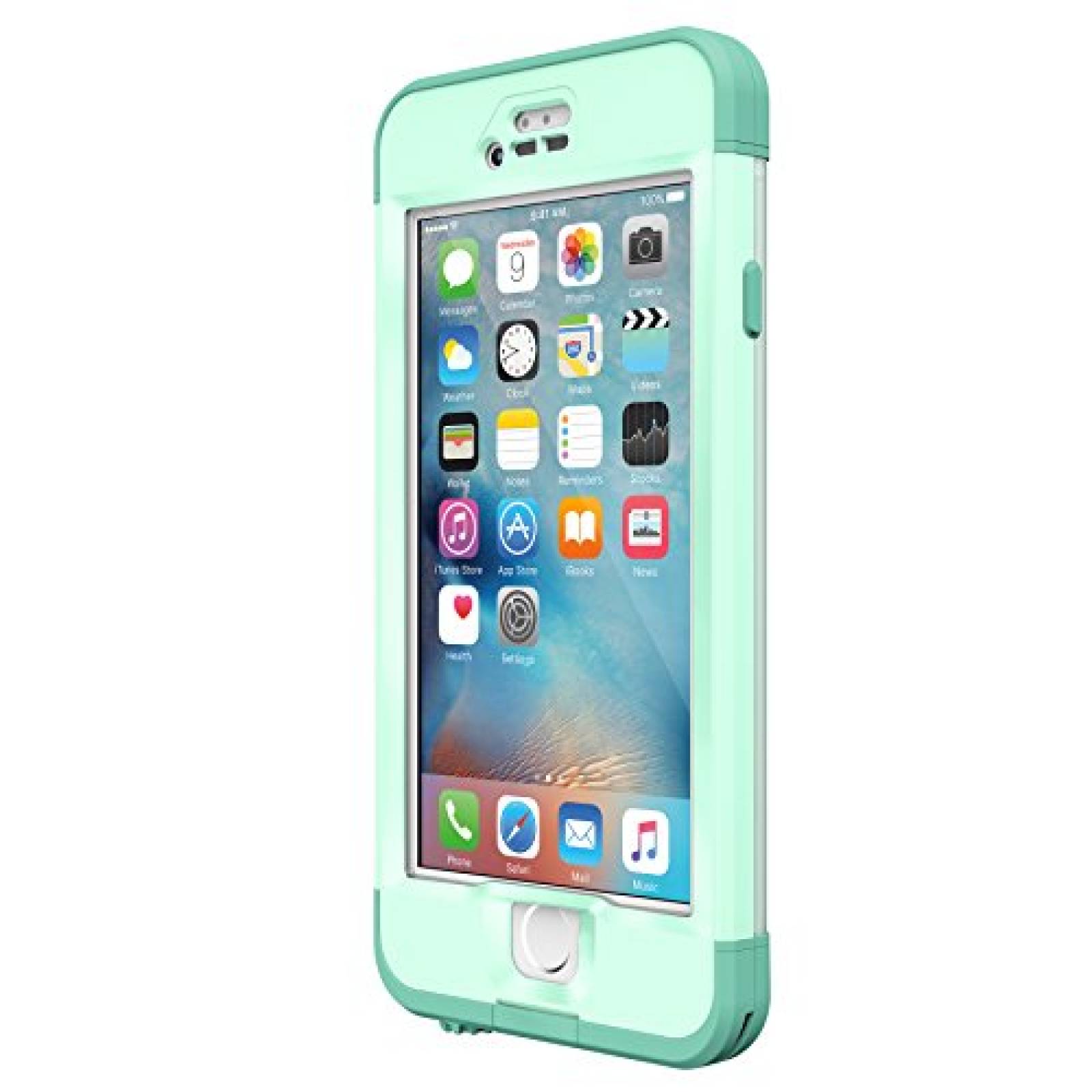 Funda Lifeproof NÜÜD - Carcasa impermeable para iPhone 6 Side Teal)