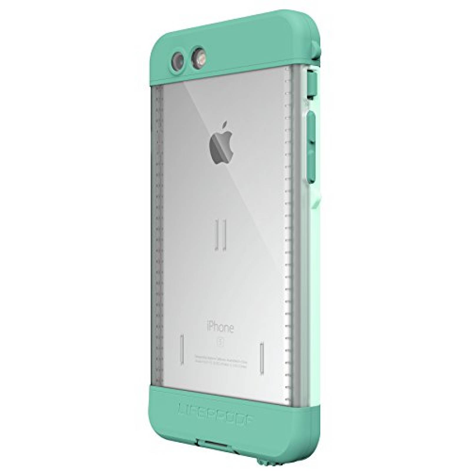 Funda Lifeproof NÜÜD - Carcasa impermeable para iPhone 6 Side Teal)