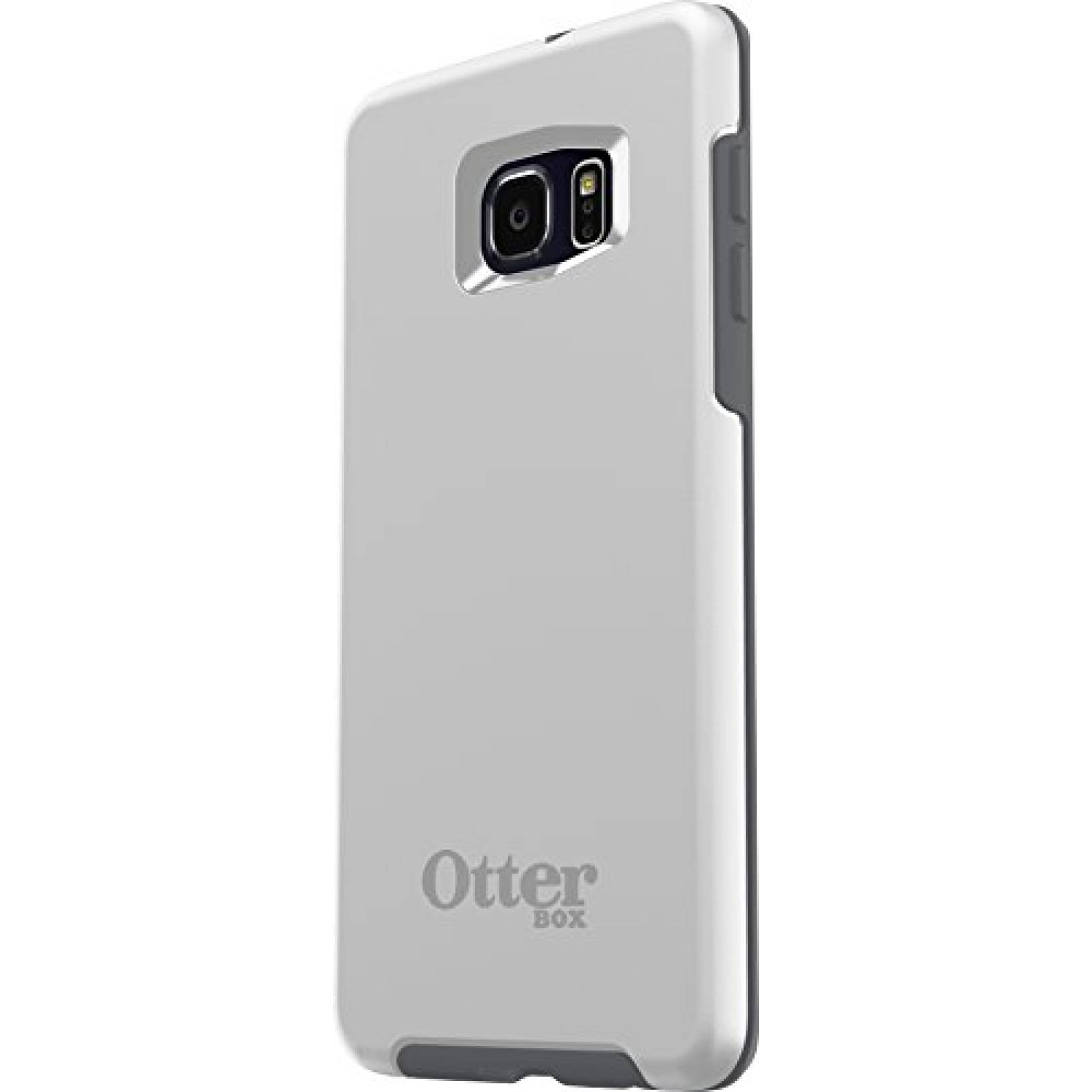 Funda Otterbox Symmetry Estuche para Samsung Galaxy S6 E etal Gris)