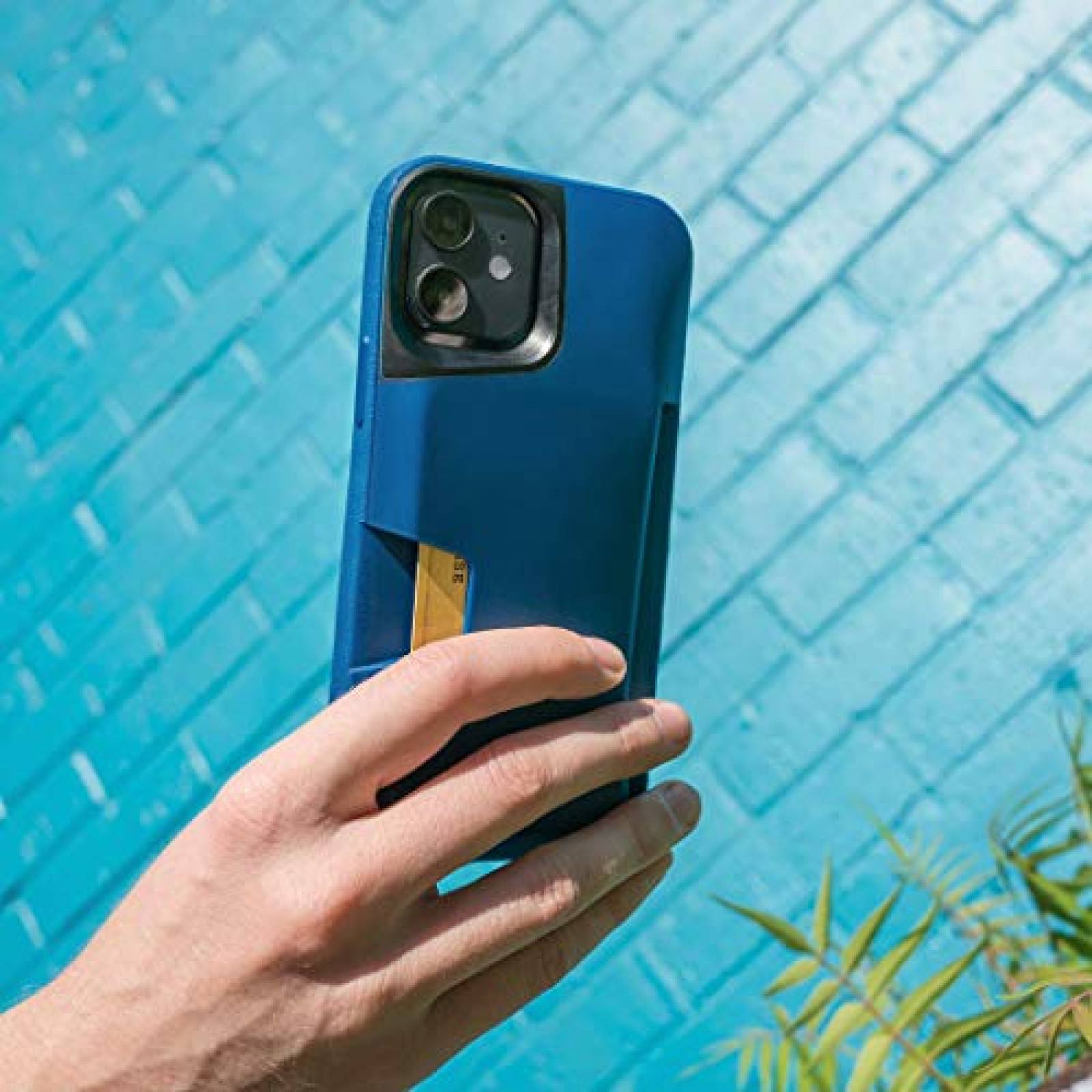 Funda Smartish - Funda Tipo Cartera para iPhone 12 Pro M Protector]