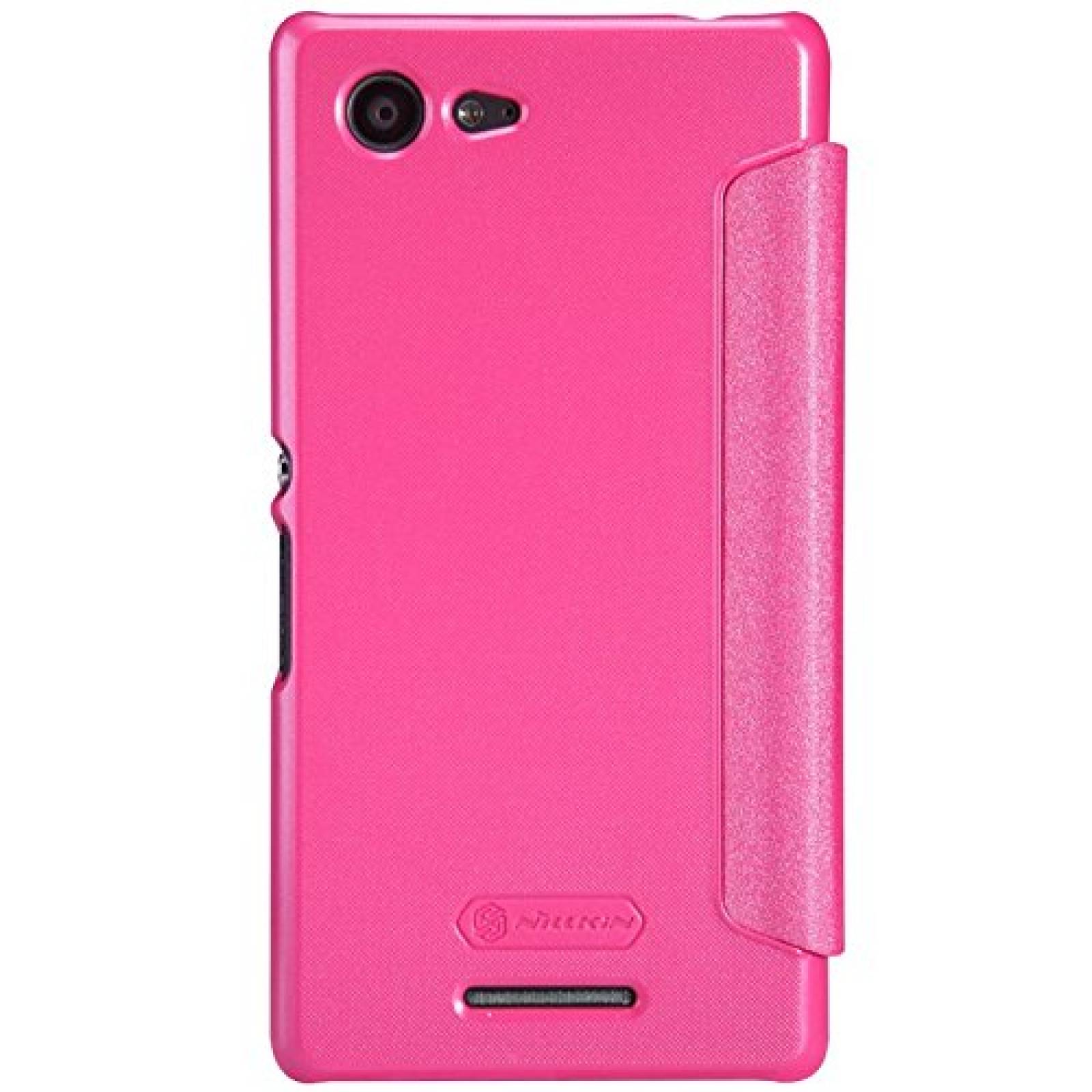 Funda Nillkin XPeriae3-Sparkle-Red Sony Xperia E3 Sparkl enor, Rojo