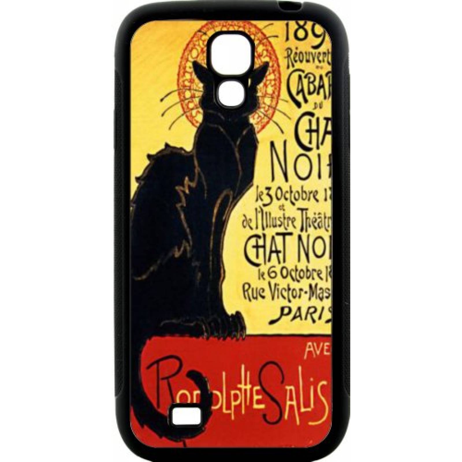 Funda Rikki Knight La Chat Noir Samsung Galaxy S4 Case C rotection)