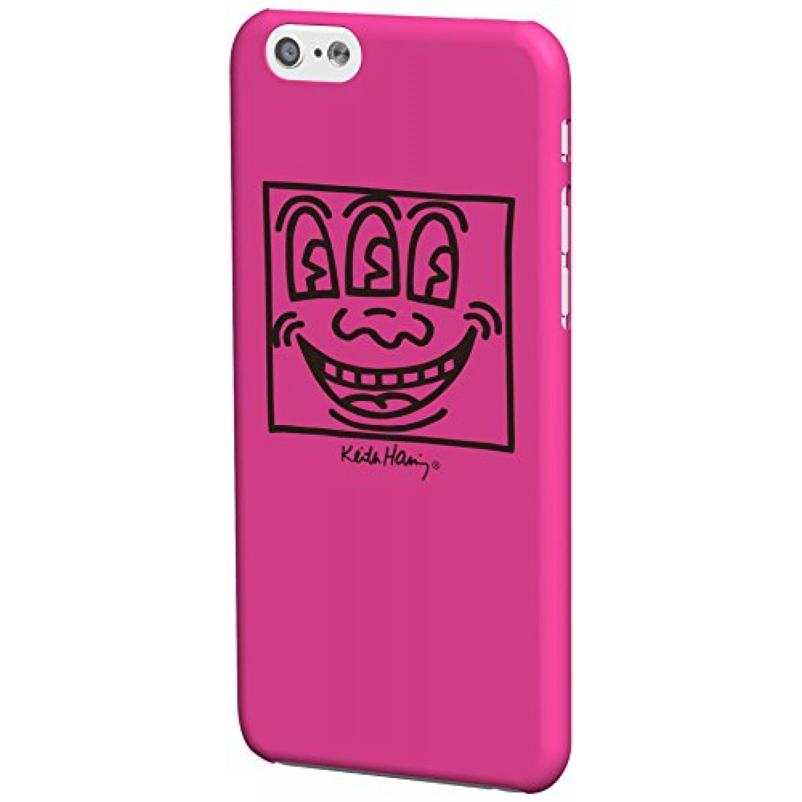 Funda GRAPHT Keith Haring Oficial colección Perro Carcas llo, Negro