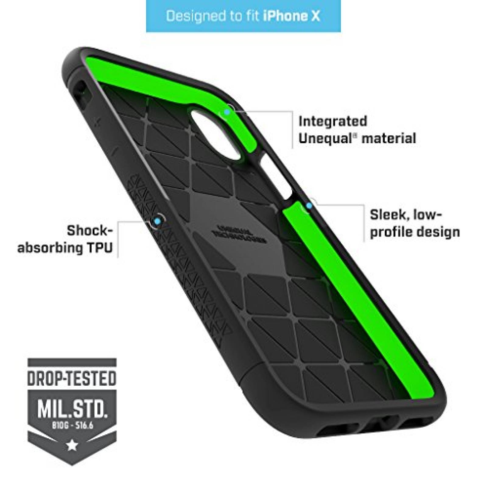 Funda Mobo Light iPhone Xs/X Transparente - Mobo