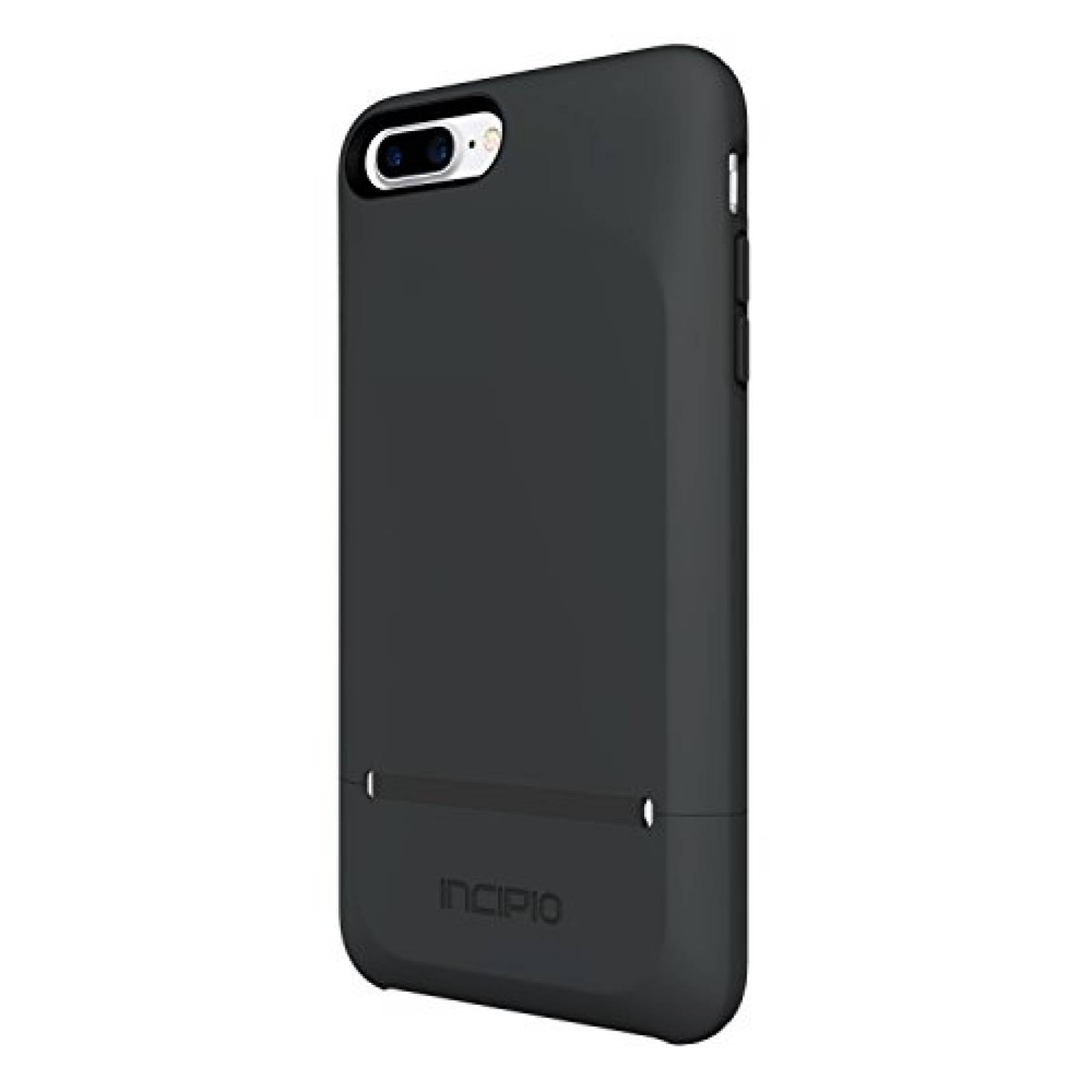 Funda Incipio iPhone 7 Plus Case, STASHBACK [Credit Card us - Black