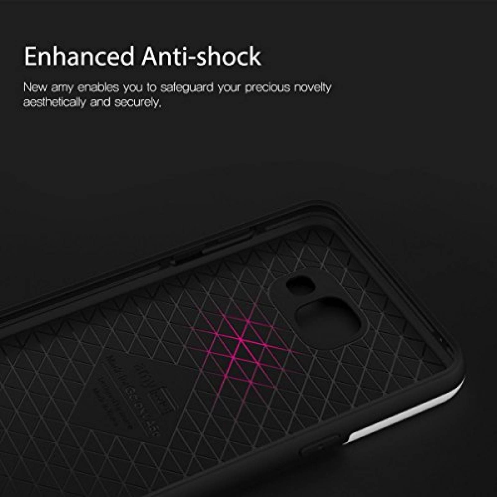 Funda ARAREE Galaxy A5 Case, [Amy Pocket] Ultra Thin Sli 16) (Gold)