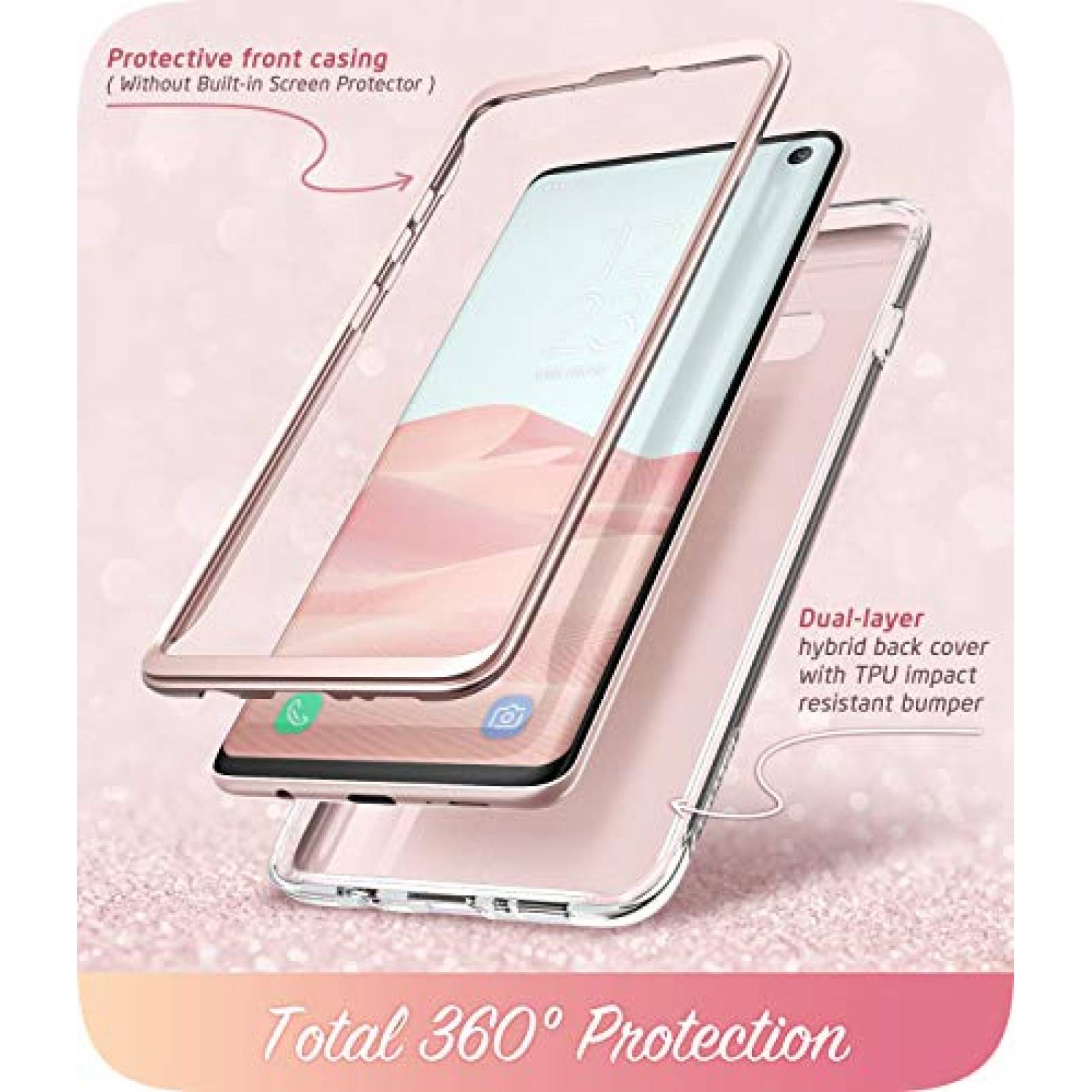 Funda i-Blason Cosmo Series - Carcasa para Samsung Galax n), Rosado