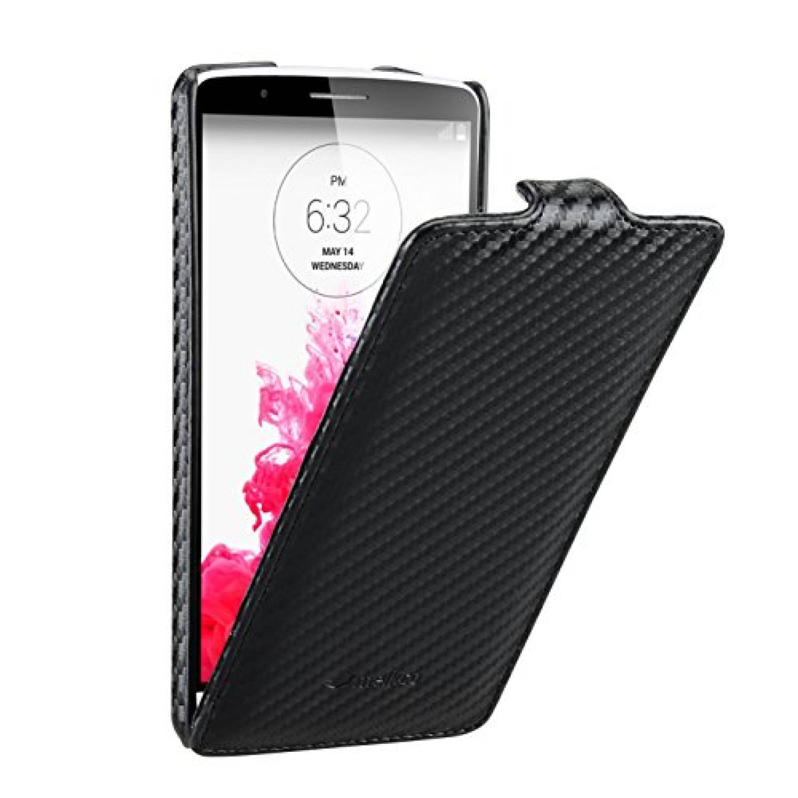 Funda melkco Funda de Piel para LG Optimus G3 - con Tapa 0LCJT1BKCF