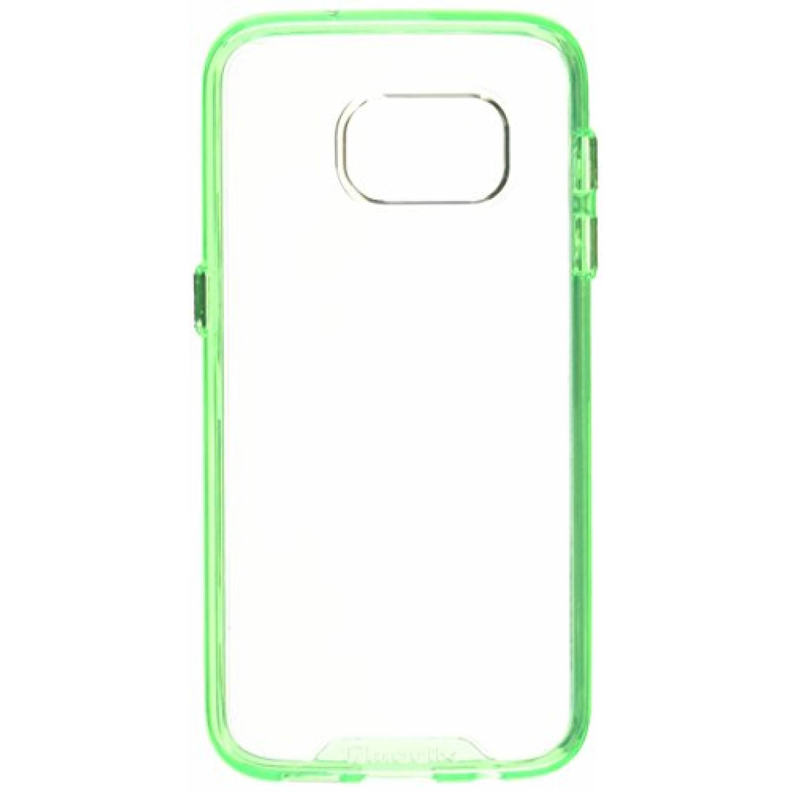Funda Qmadix Galaxy S7 Case, C Series Ultra-Thin Clear P S7 (Green)