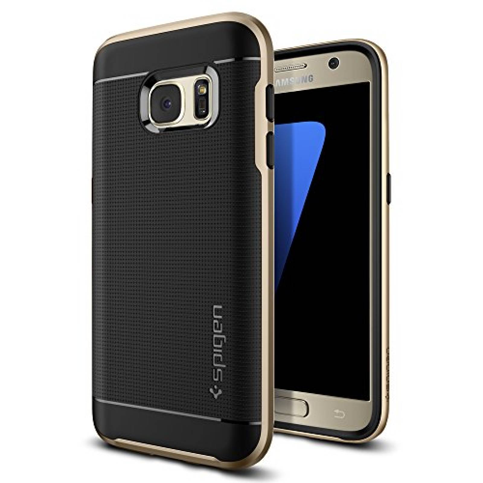 Funda Spigen Funda para Galaxy S7, Neo Hybrid, con Premi do Champán