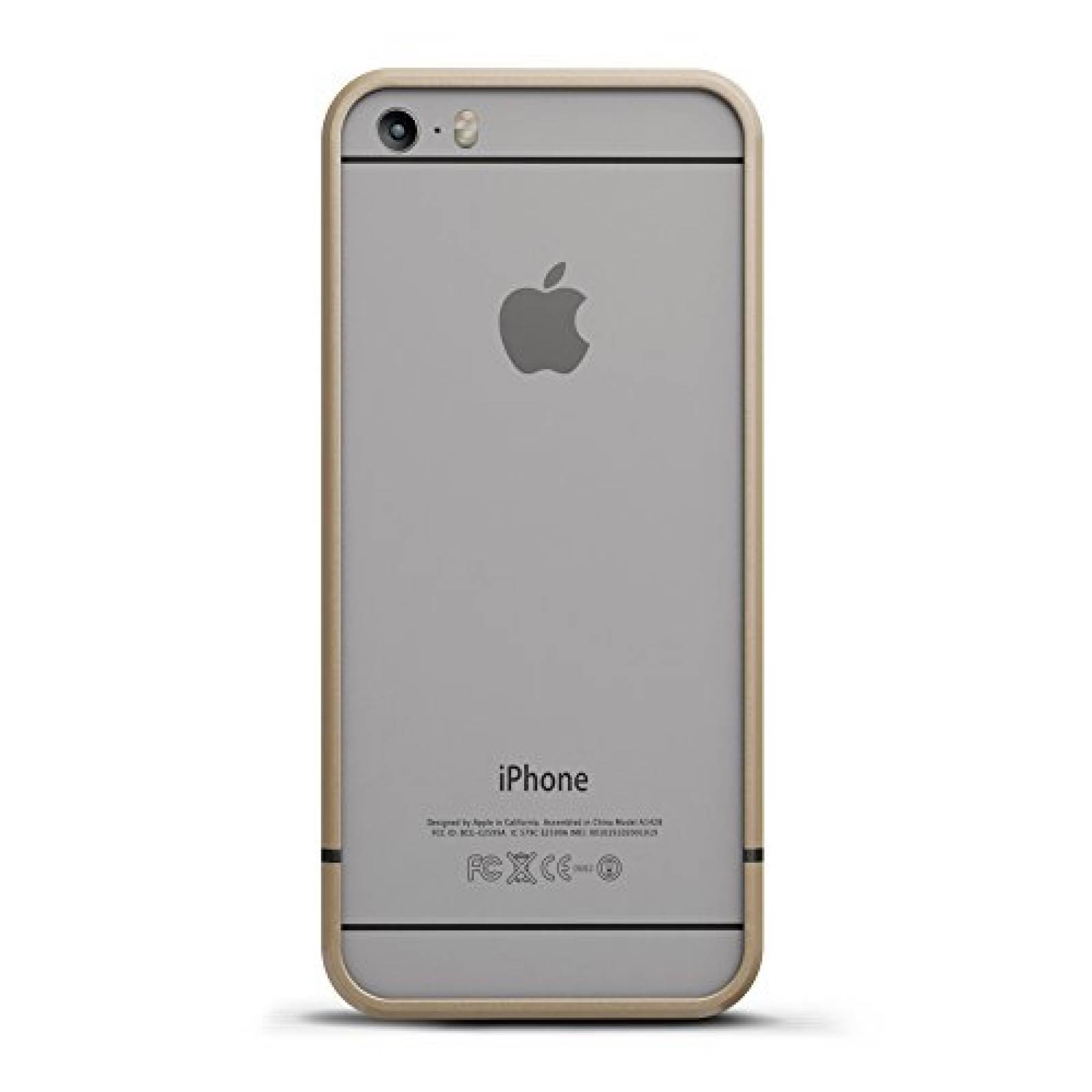 Funda designed by many iPhone 5/5S/SE Bumper, Thin Premi Champagne