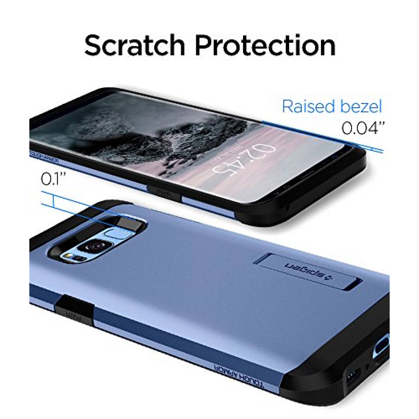 Funda Spigen Tough Armor iPhone 13 Pro Sierra Azul 