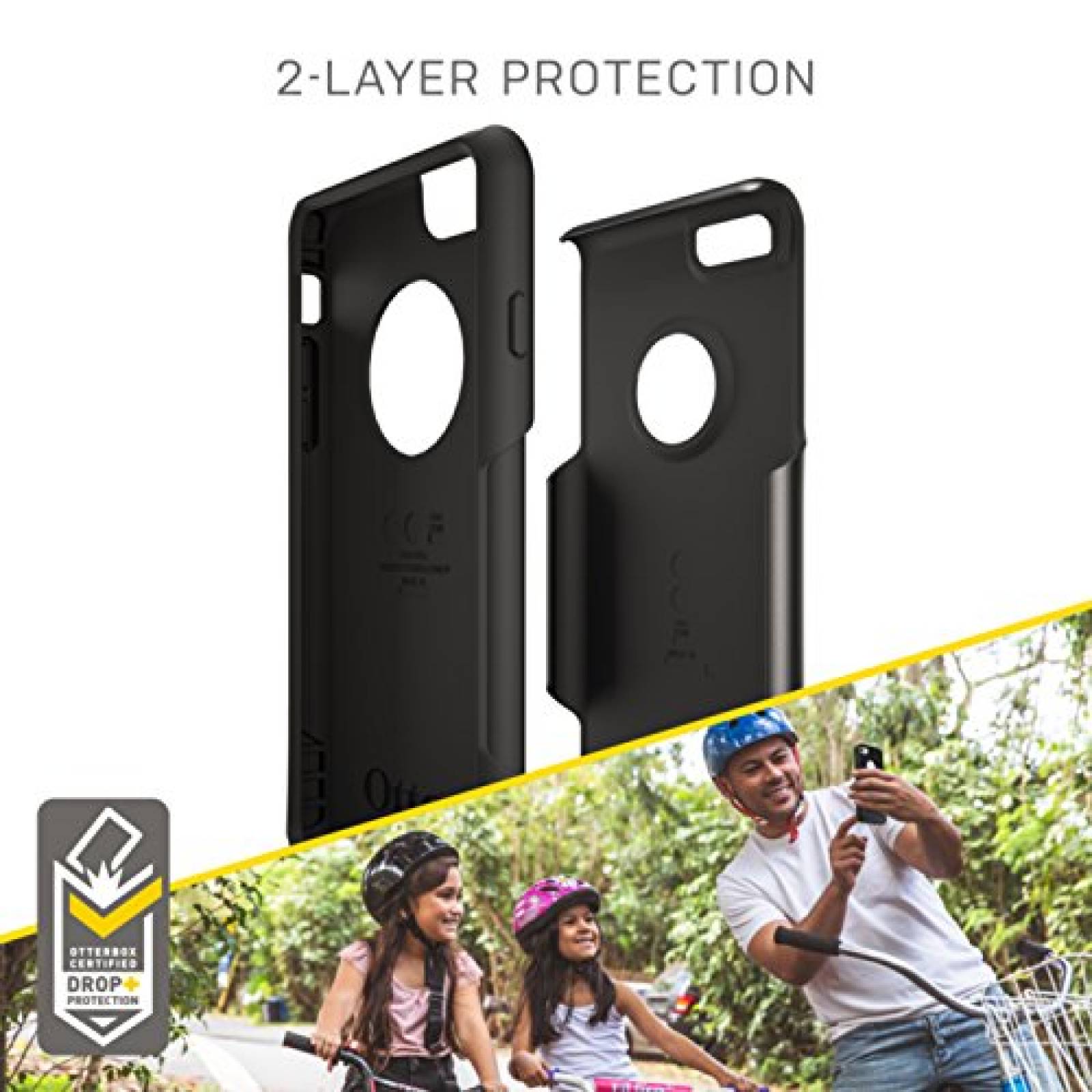 Funda Otterbox Commuter Series  Carcasa para iPhone 6/6S eta claro)
