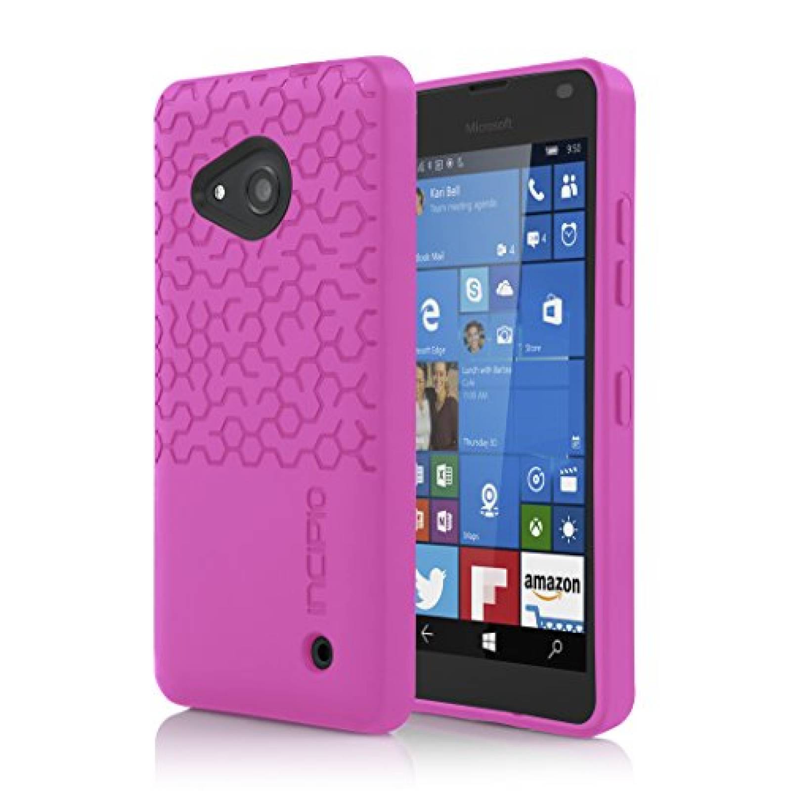 Funda Incipio Microsoft Lumia 550 Case, [Flexible] [Impa a 550-Pink