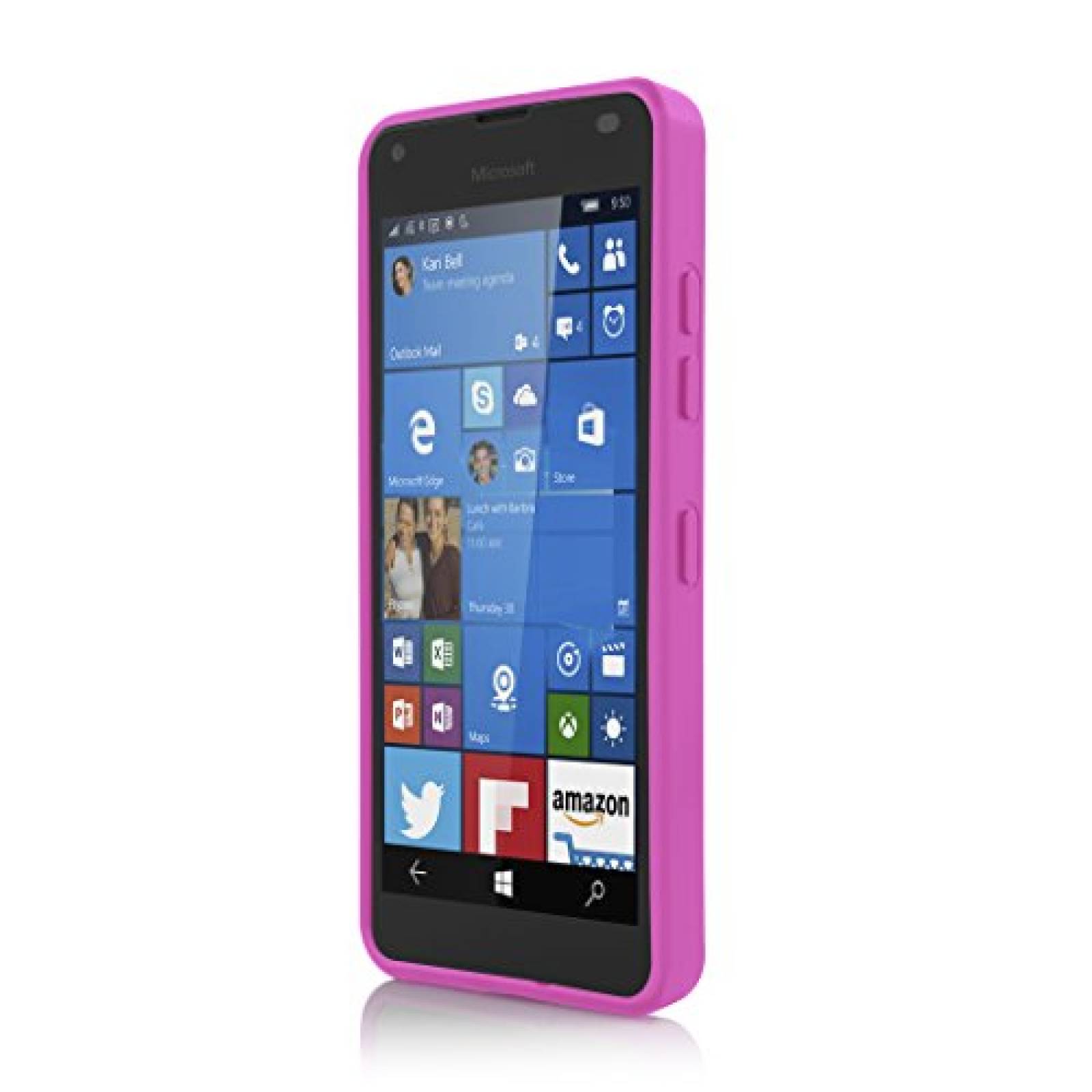 Funda Incipio Microsoft Lumia 550 Case, [Flexible] [Impa a 550-Pink
