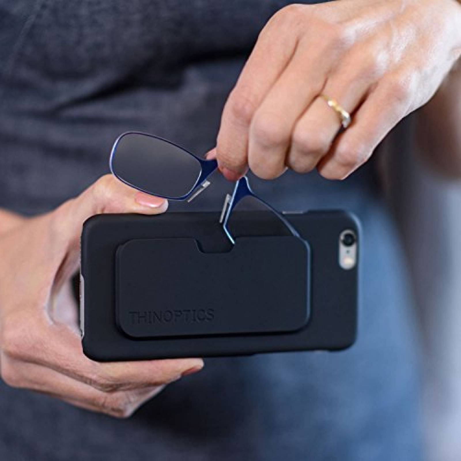 Funda ThinOPTICS Reading Glasses + iPhone 8 Plus or iPho Guarantee