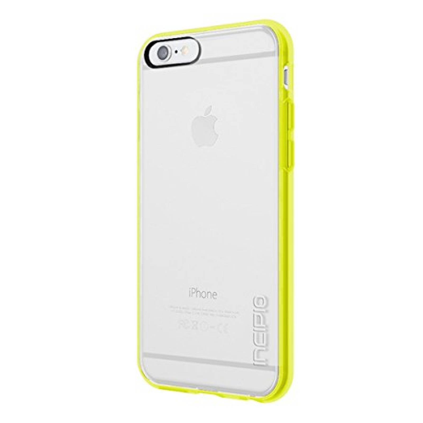 Funda Incipio iPhone 6S Case, Octane Pure Case [Shock Ab Clear/Lime