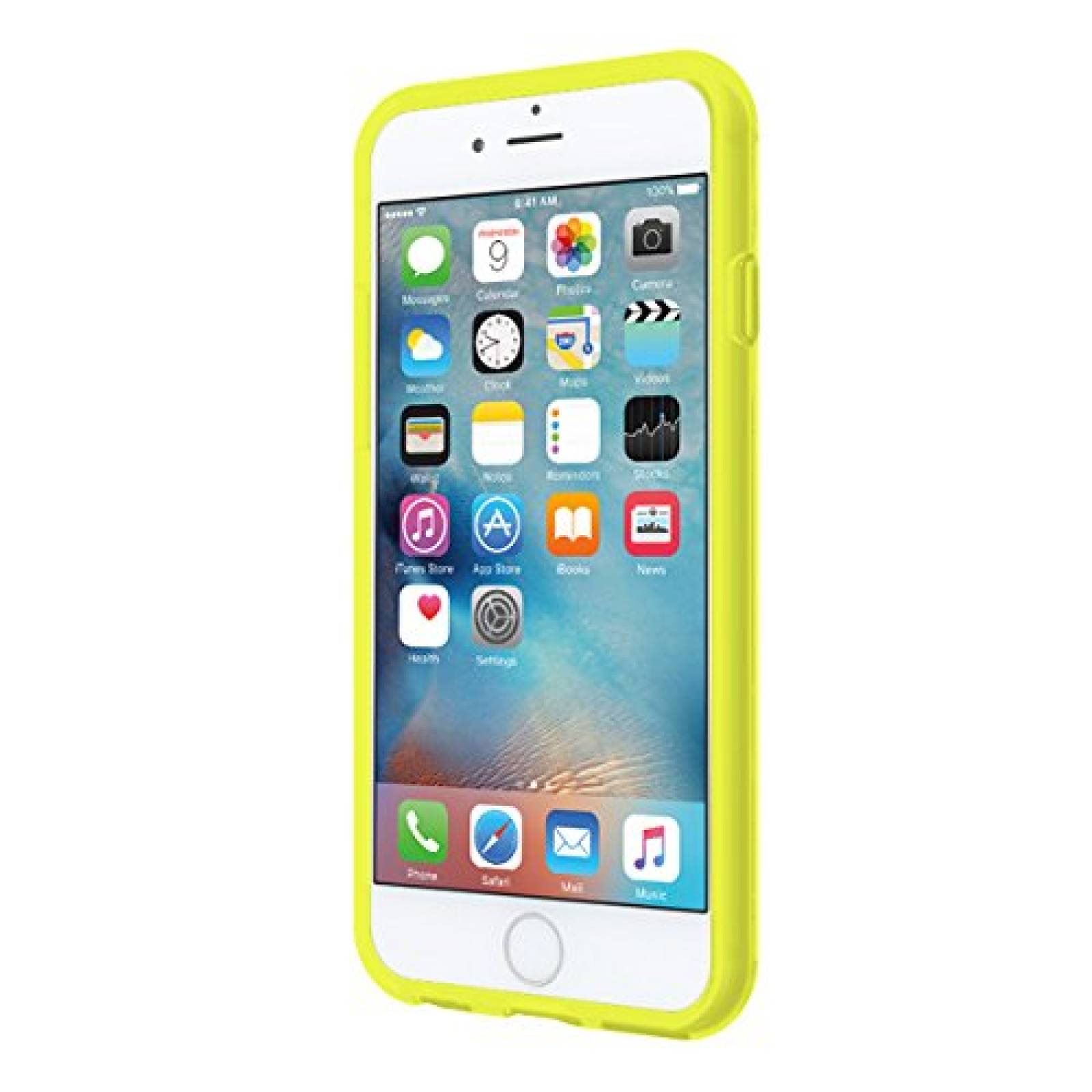 Funda Incipio iPhone 6S Case, Octane Pure Case [Shock Ab Clear/Lime