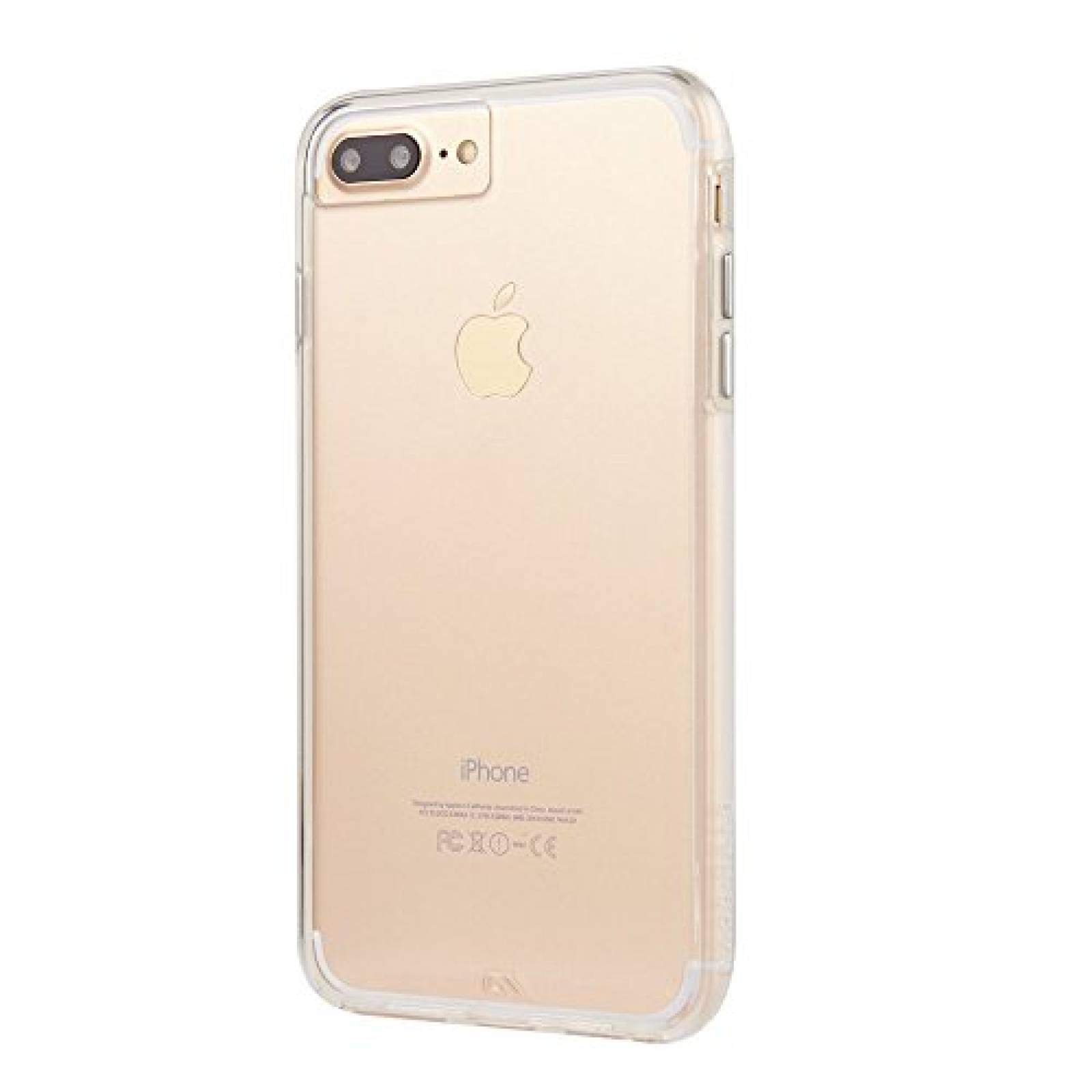 Funda Case-Mate iPhone 8 Plus Case - Naked Tough - Clear lus- Clear