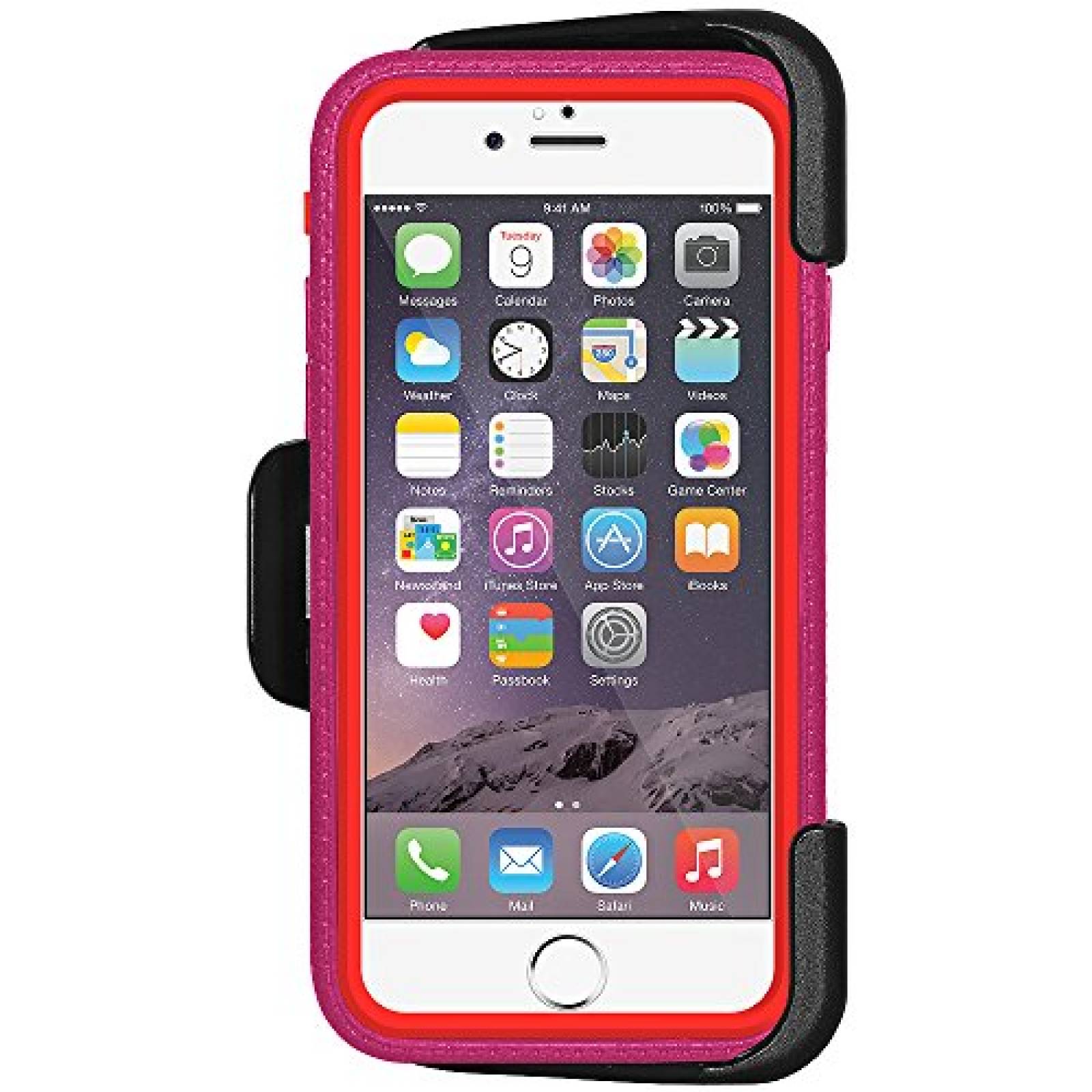 Funda Amzer Crusta Funda de vidrio templado incrustado r  6/6S Plus