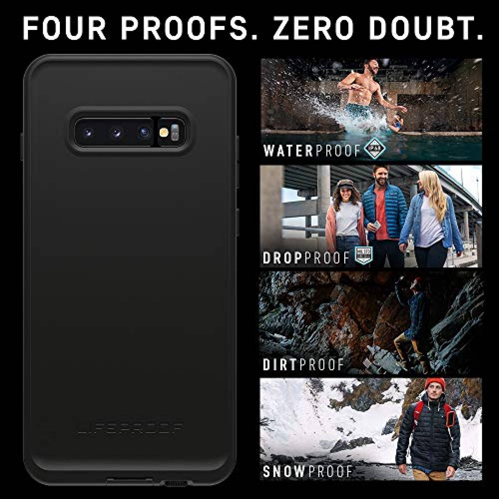 Funda LifeProof FRE Series Waterproof Case for Galaxy S1 Fair Aqua)