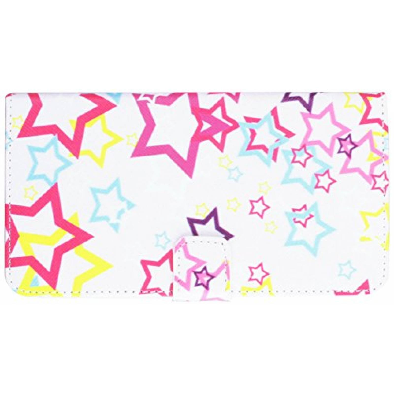 Funda JUJEO Colorized Stars for Samsung Galaxy Note 4 N9 ng - Multi