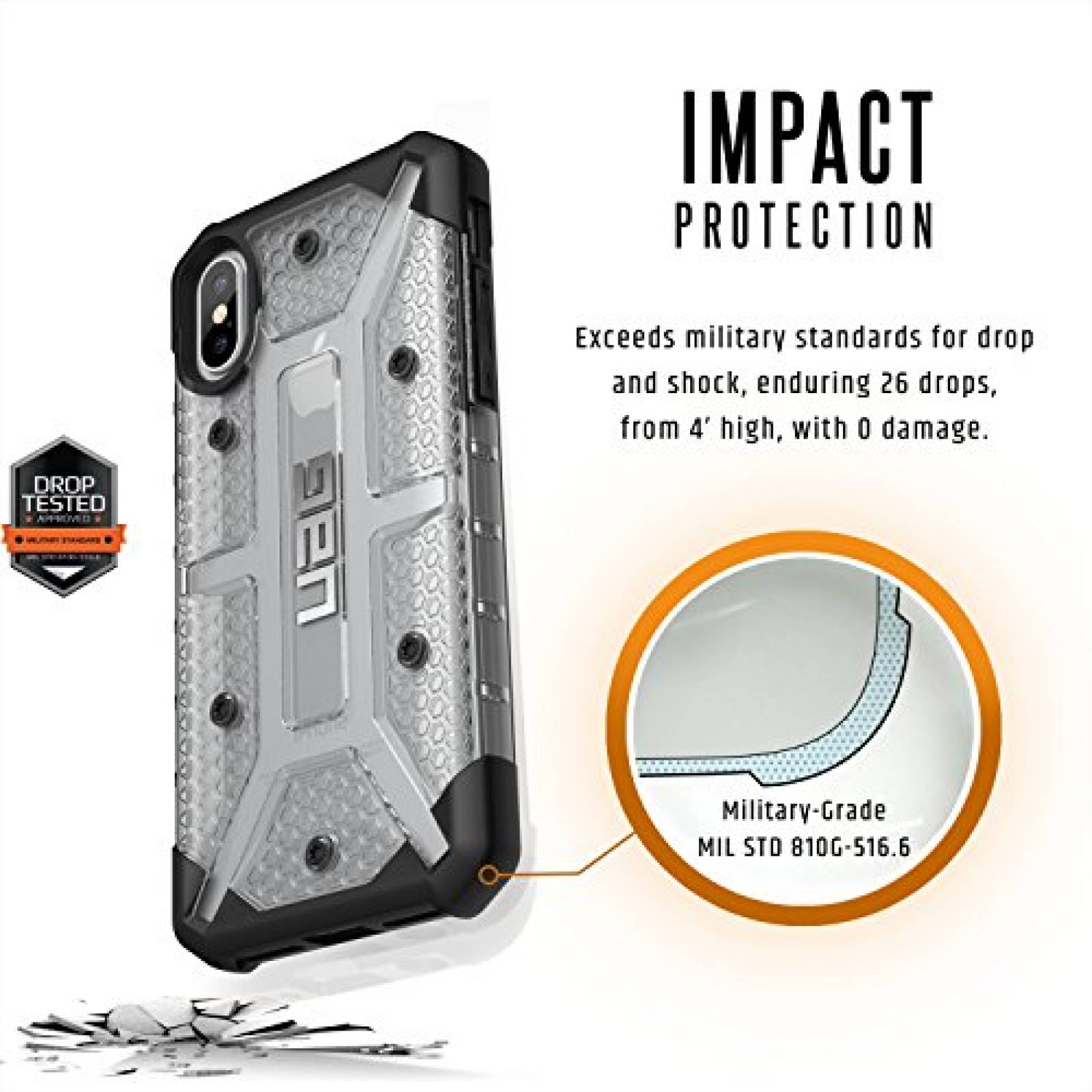 Funda URBAN ARMOR GEAR UAG iPhone Xs/X [5.8-inch Screen] Phone Case