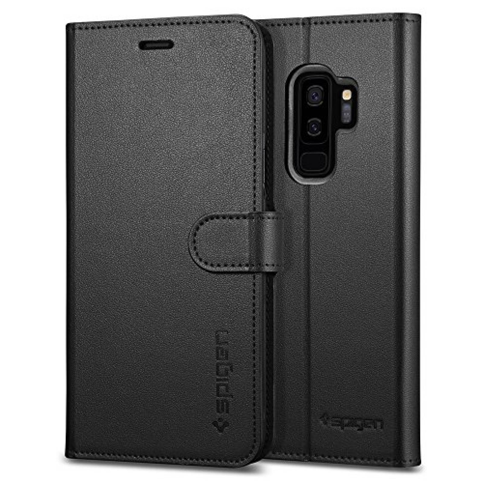 Funda Funda Galaxy S9 Plus, Spigen Wallet S - Foldable C 8) - Black