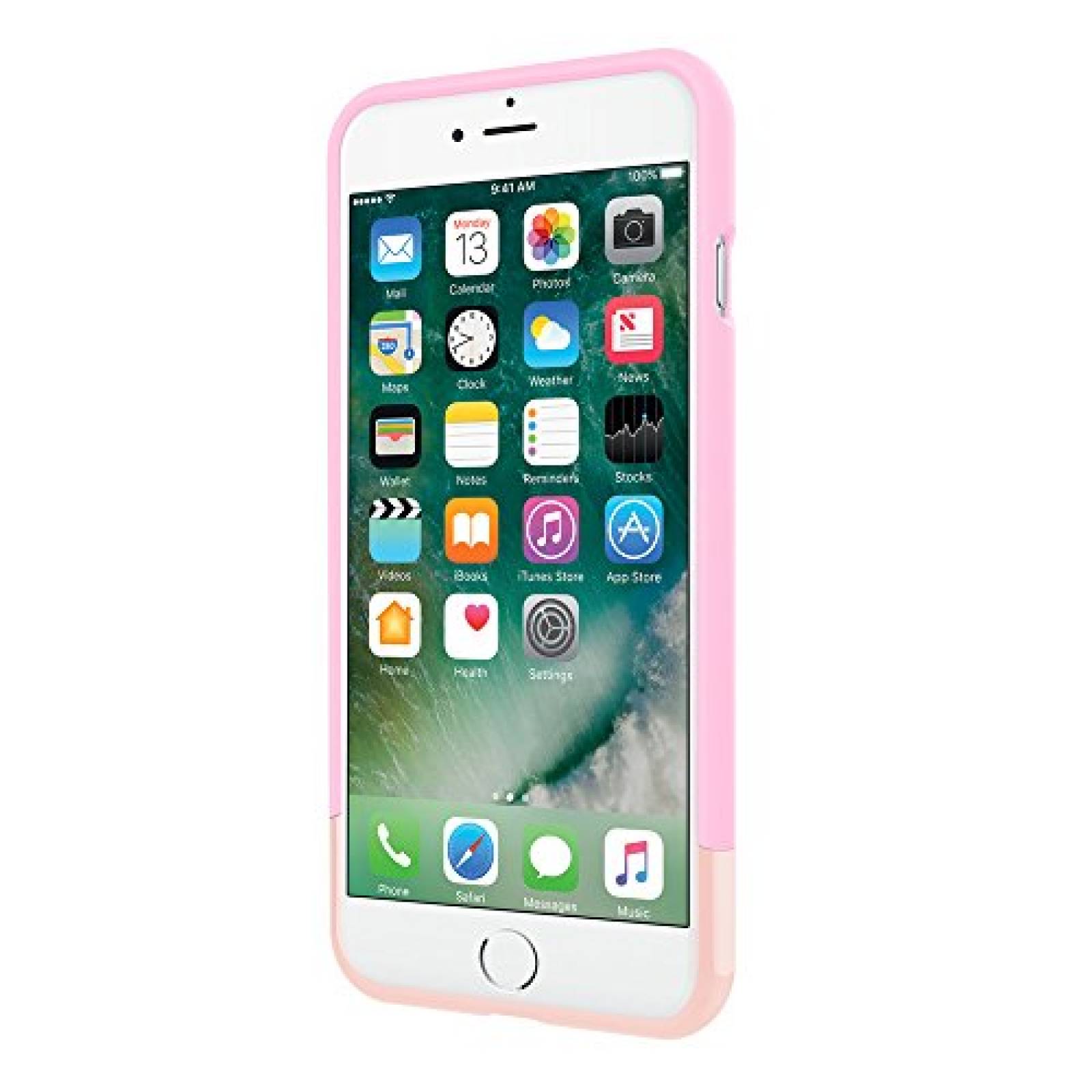 Funda Incipio iPhone 7 Plus Case, Edge Chrome [Shock Abs /Rose Gold