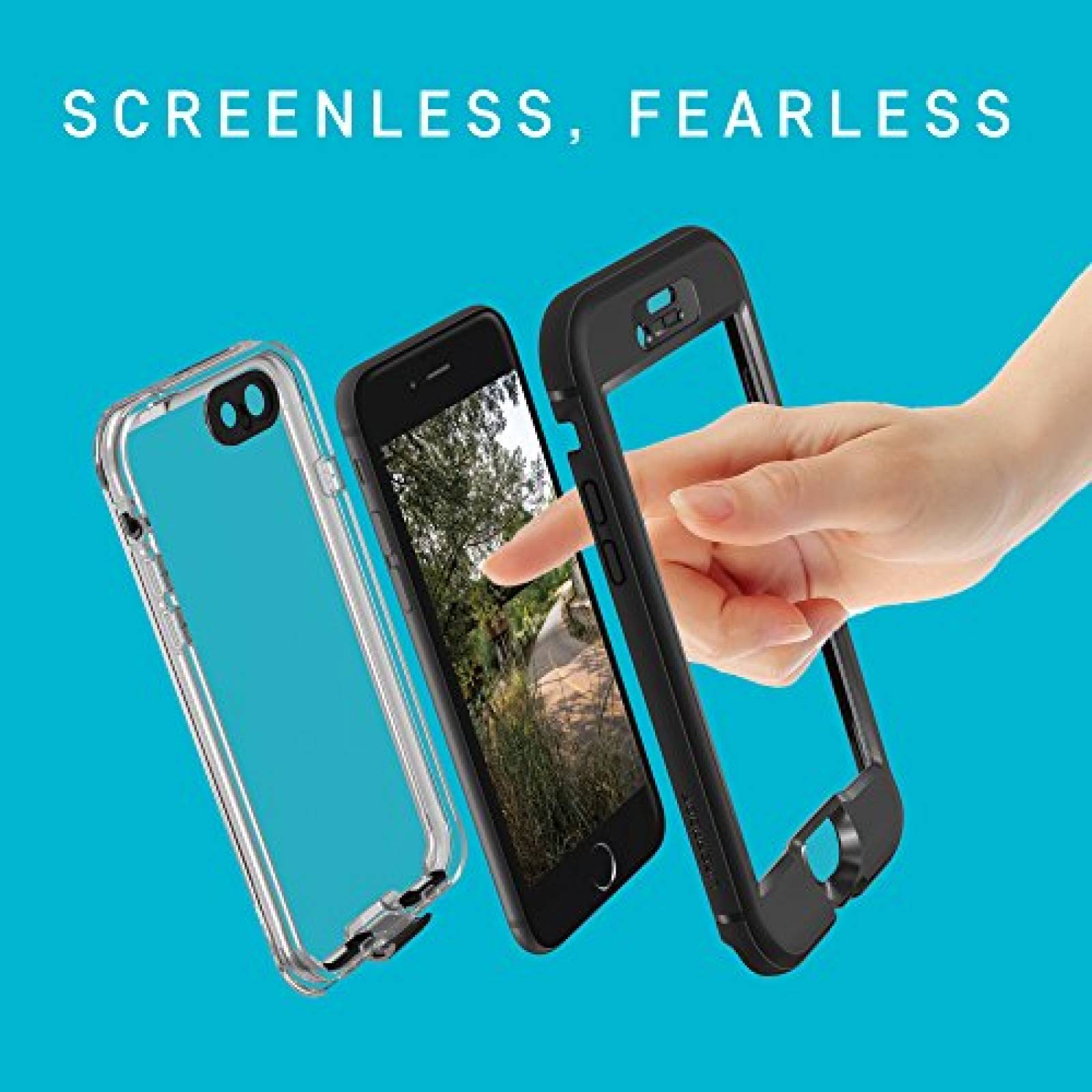 Funda LifeProof NÜÜD Series Carcasa Impermeable para iP ue/Clear))