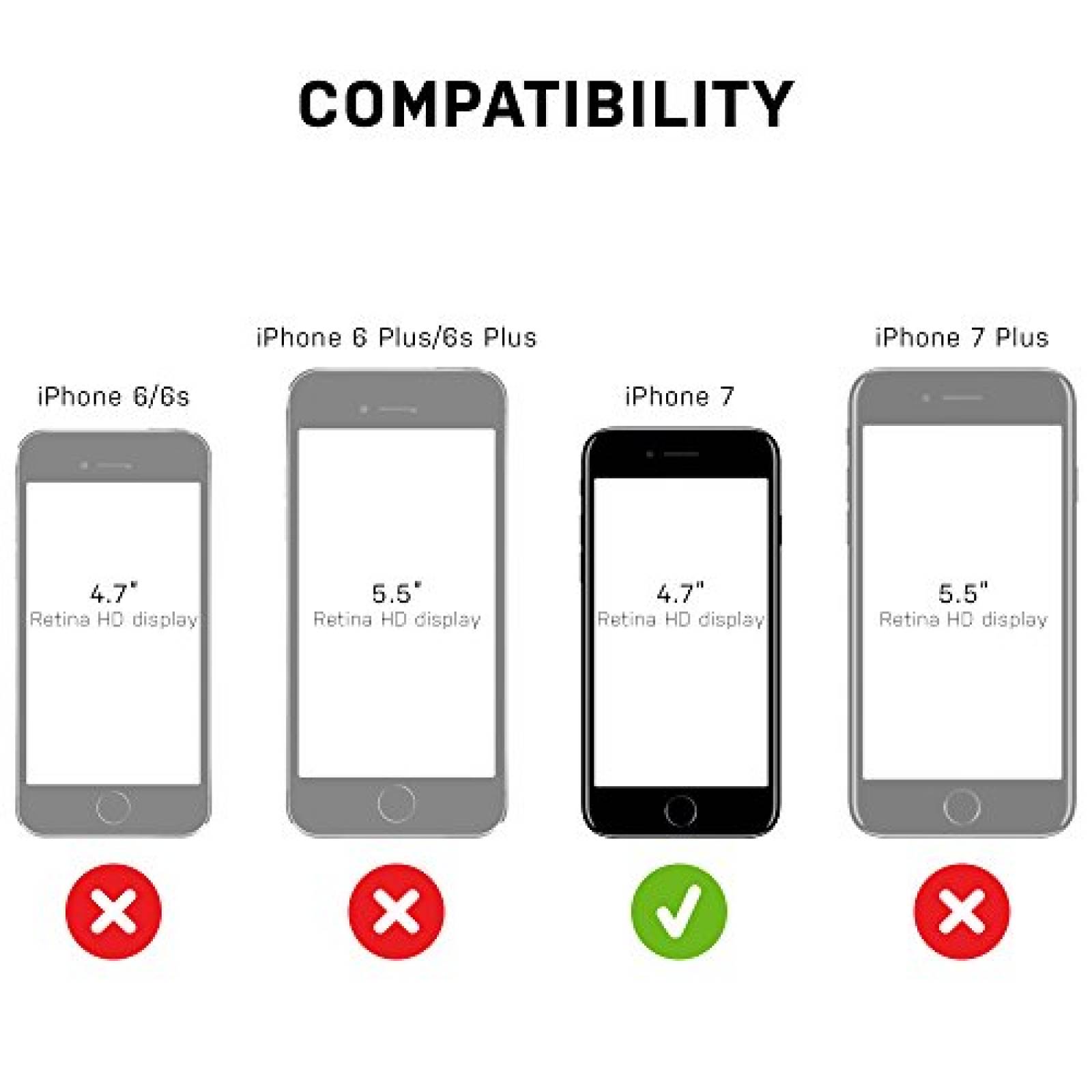 Funda LifeProof NÜÜD Series Carcasa Impermeable para iP ue/Clear))