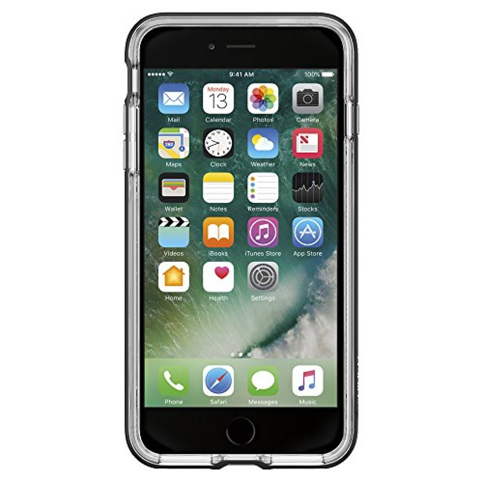 Funda Spigen Funda para iPhone 8 Plus, iPhone 7 Plus, Cr us - Negro