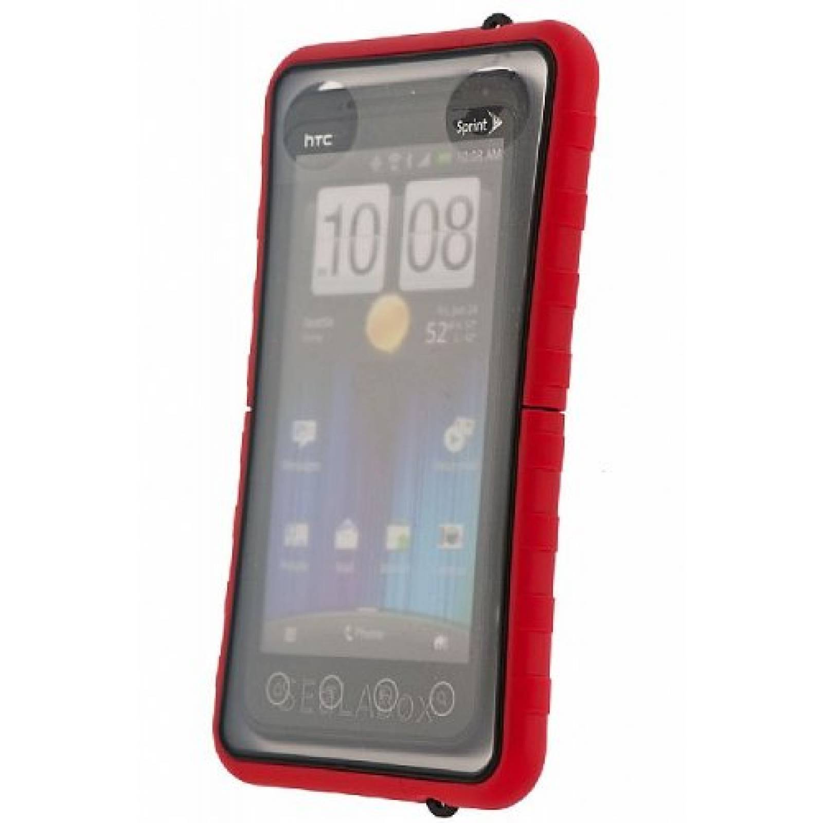 Funda Krusell 95336 SEALABox XL - Funda Impermeable Univ ones, Rojo