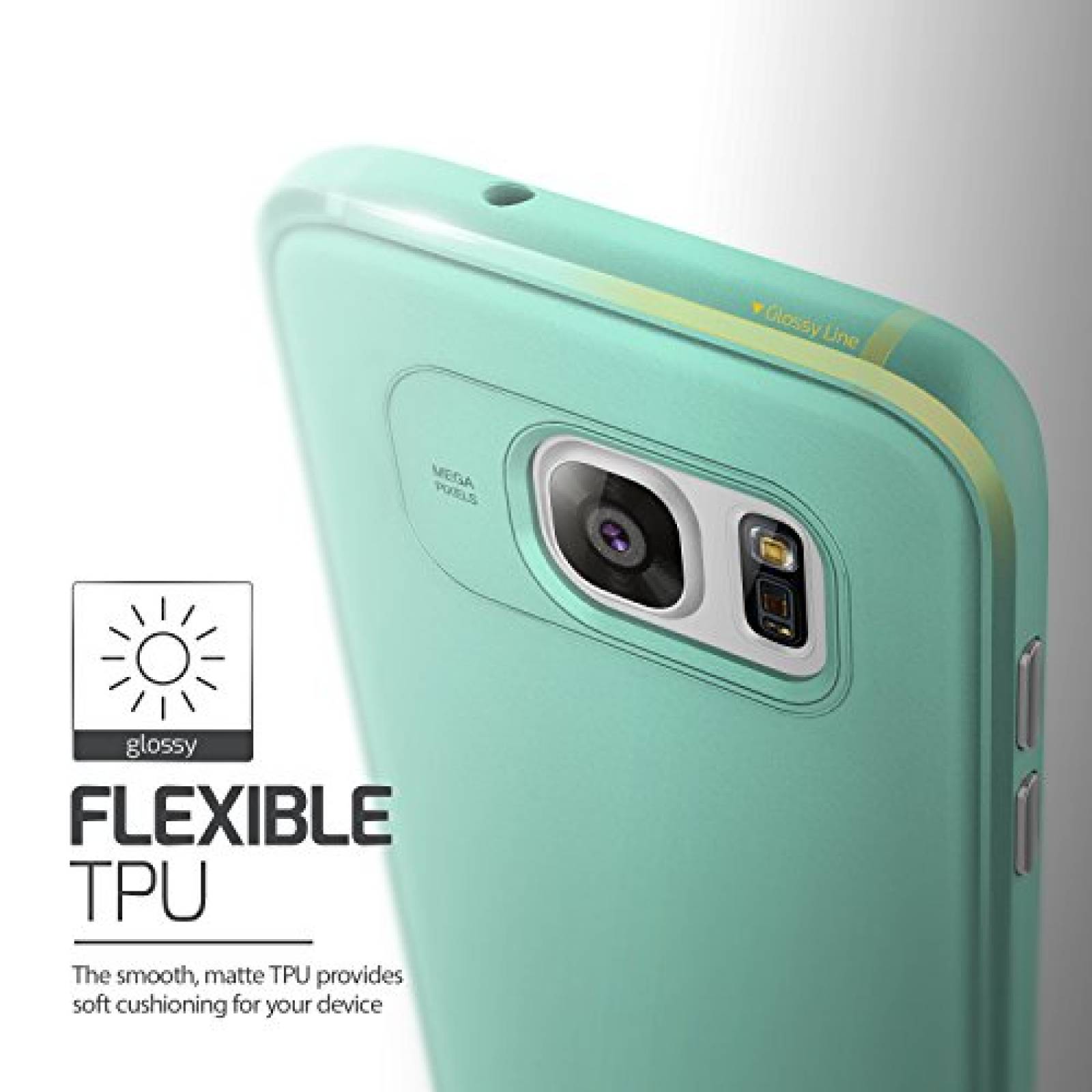 Funda Verus Galaxy S7 Edge Case, VRS Design [Single Fit] ng S7 Edge