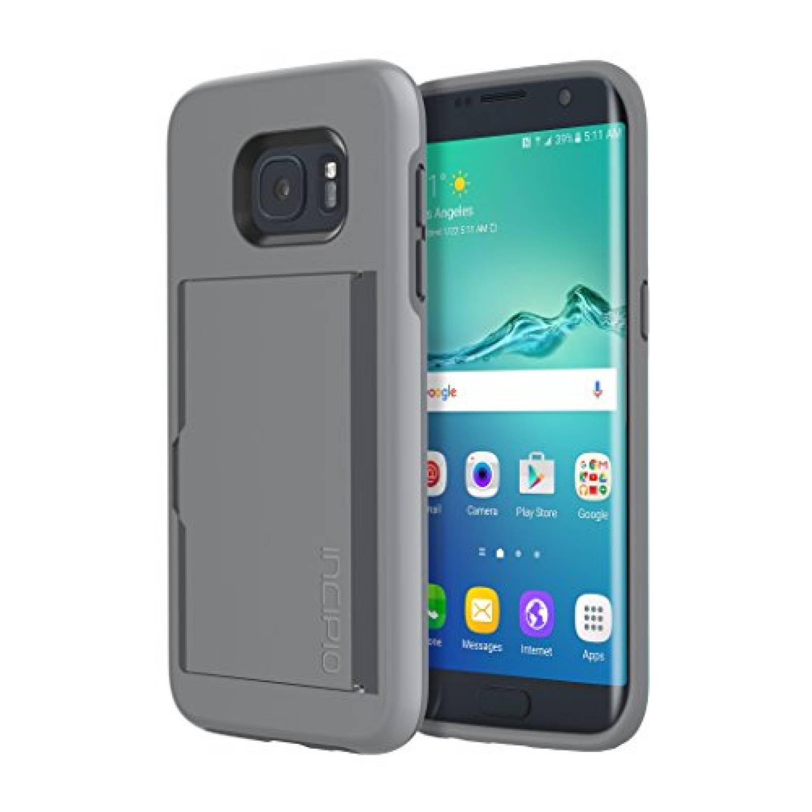 Funda Incipio Stowaway 5.5" Cover Case Gris - Fundas par 5"), Gris)
