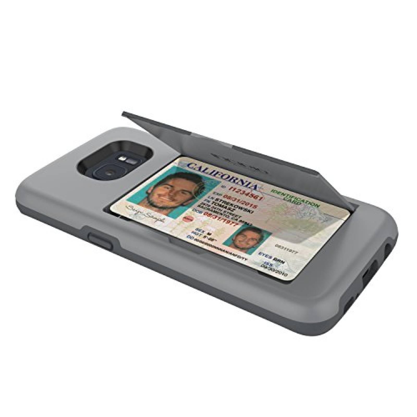 Funda Incipio Stowaway 5.5" Cover Case Gris - Fundas par 5"), Gris)