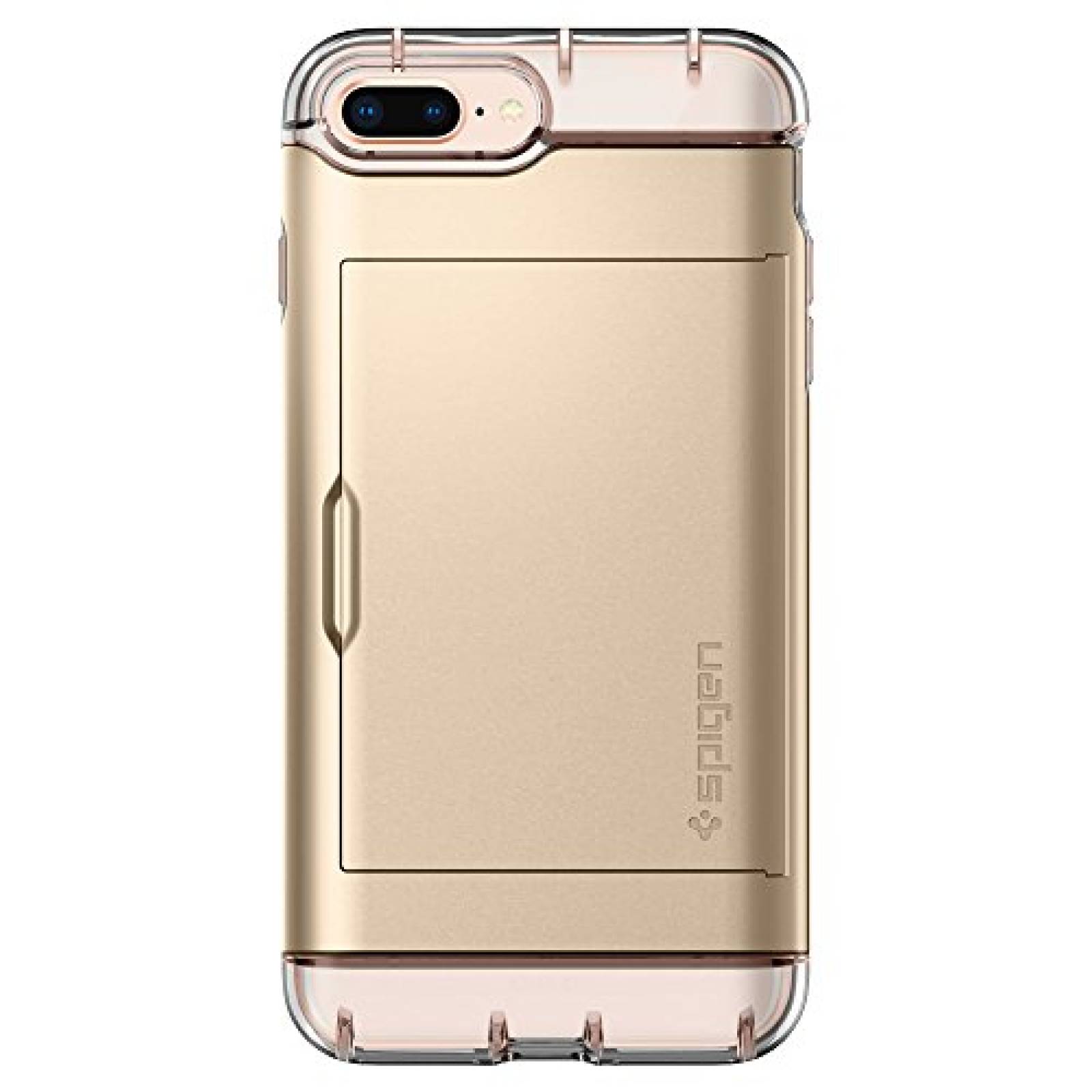 Funda Spigen Funda para iPhone 8 Plus, iPhone 7 Plus, Cr do Champán