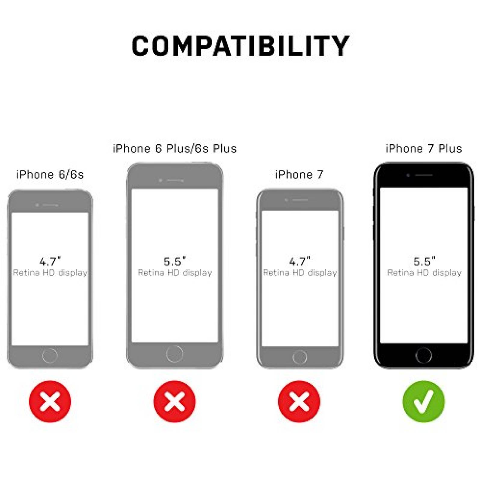 Funda Otterbox Universe 5.5" Cover Case Negro - Fundas p "), Negro)