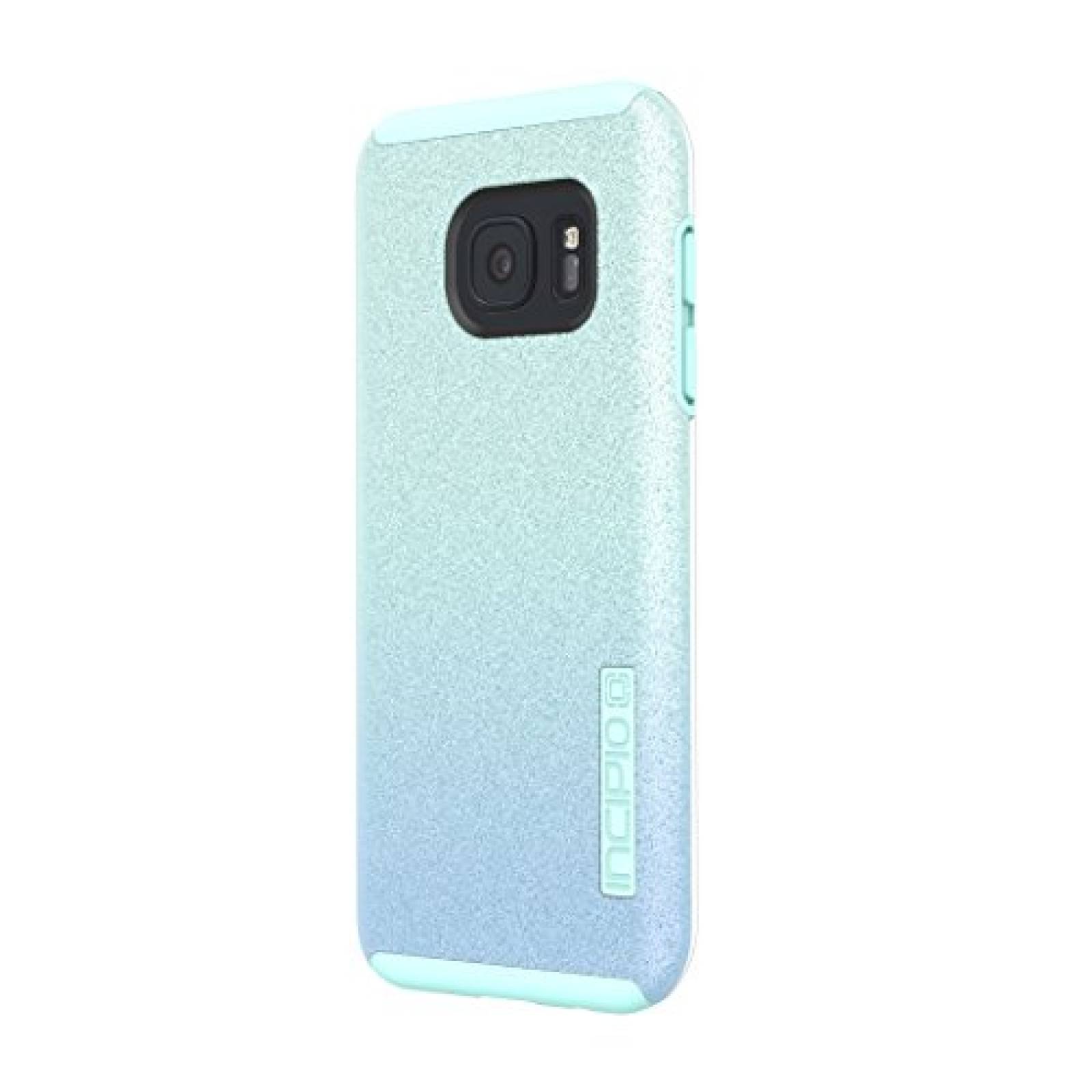 Funda Samsung Galaxy S7 case, Incipio DualPro Glitter, D  Turquoise