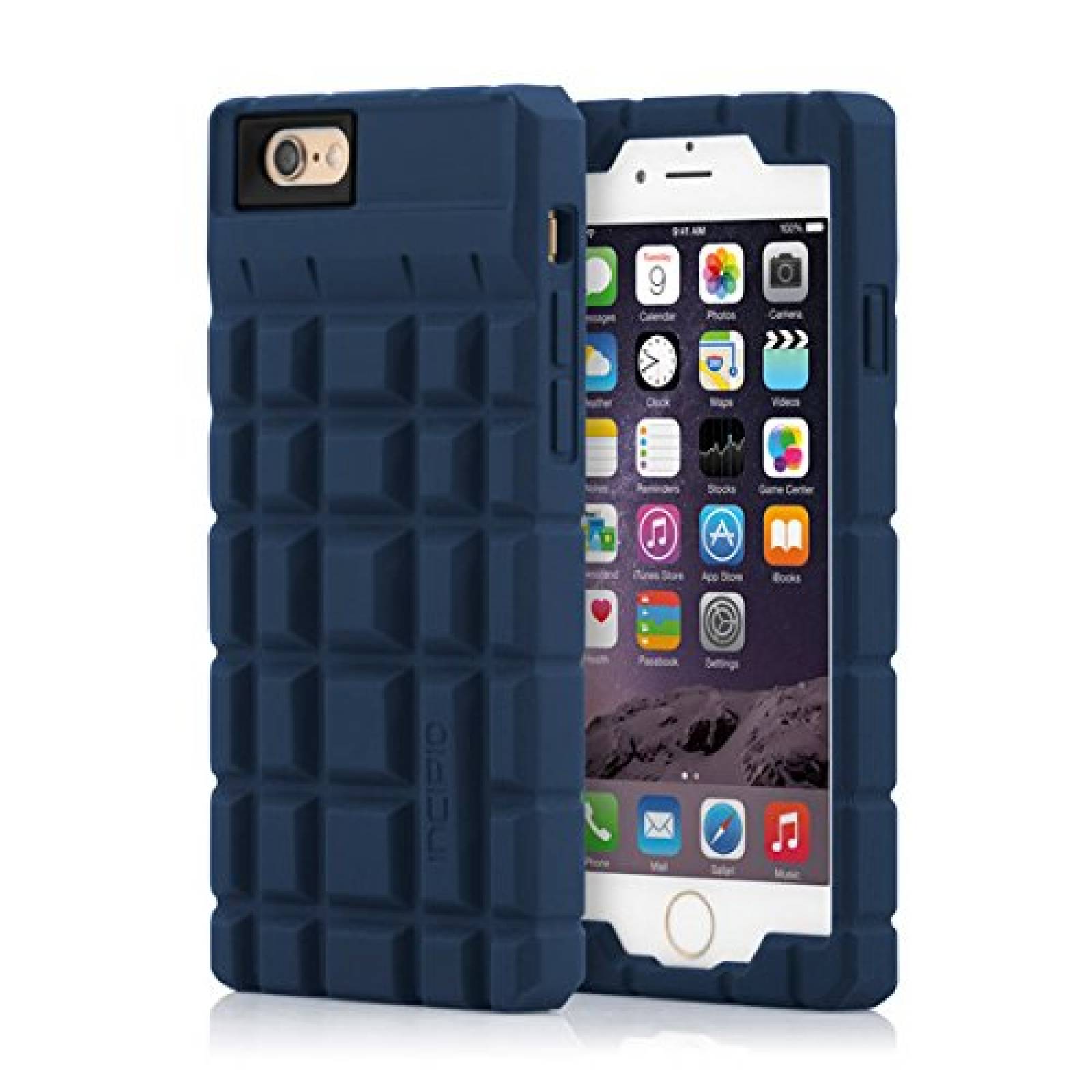 Funda Incipio iPhone 6S Case, Bombproof Case [Textured][  6S - Navy