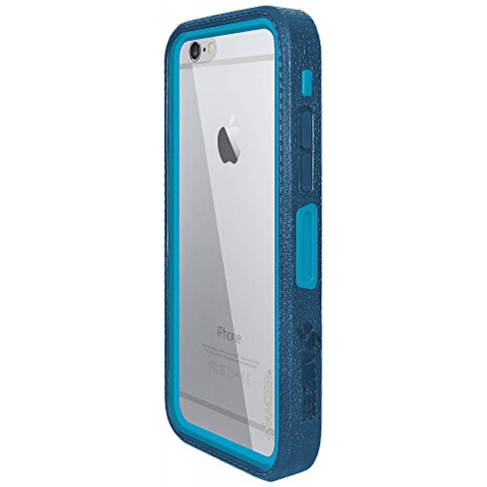 Funda Amzer CRUSTA Rugged Embedded Tempered Glass Case w 6S) - Blue