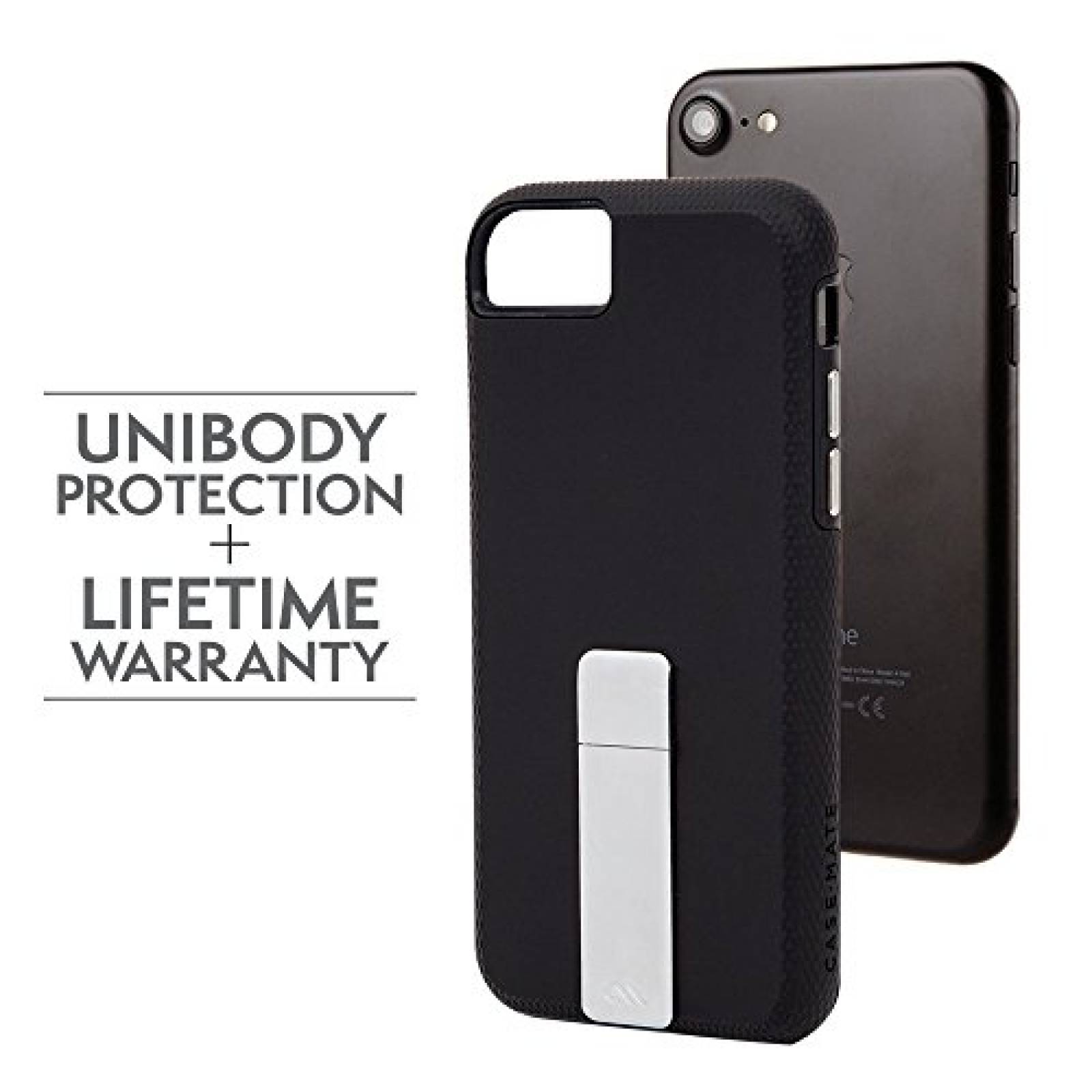 Funda Case-Mate iPhone 8 Case - TOUGH STAND - Kickstand 8 - Black