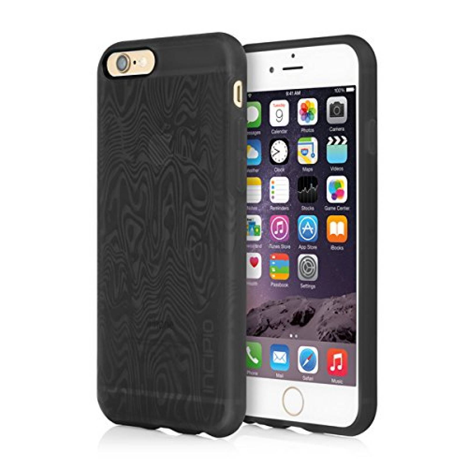 Funda Incipio iPhone 6S Case, Damascus Case [Patterned][ cent Black