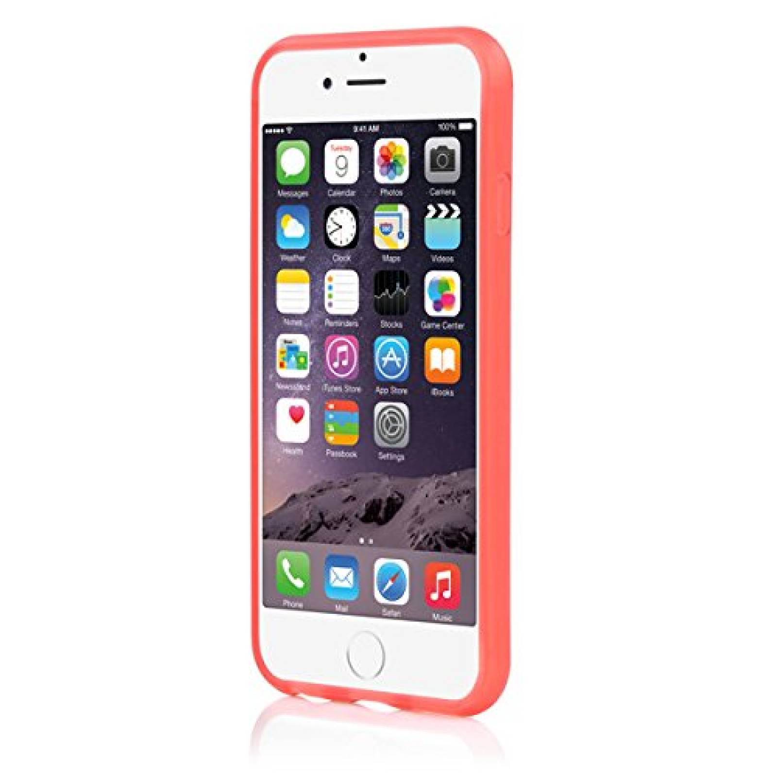 Funda Incipio iPhone 6S Case, NGP Case [Flexible][Shock  t Neon Red