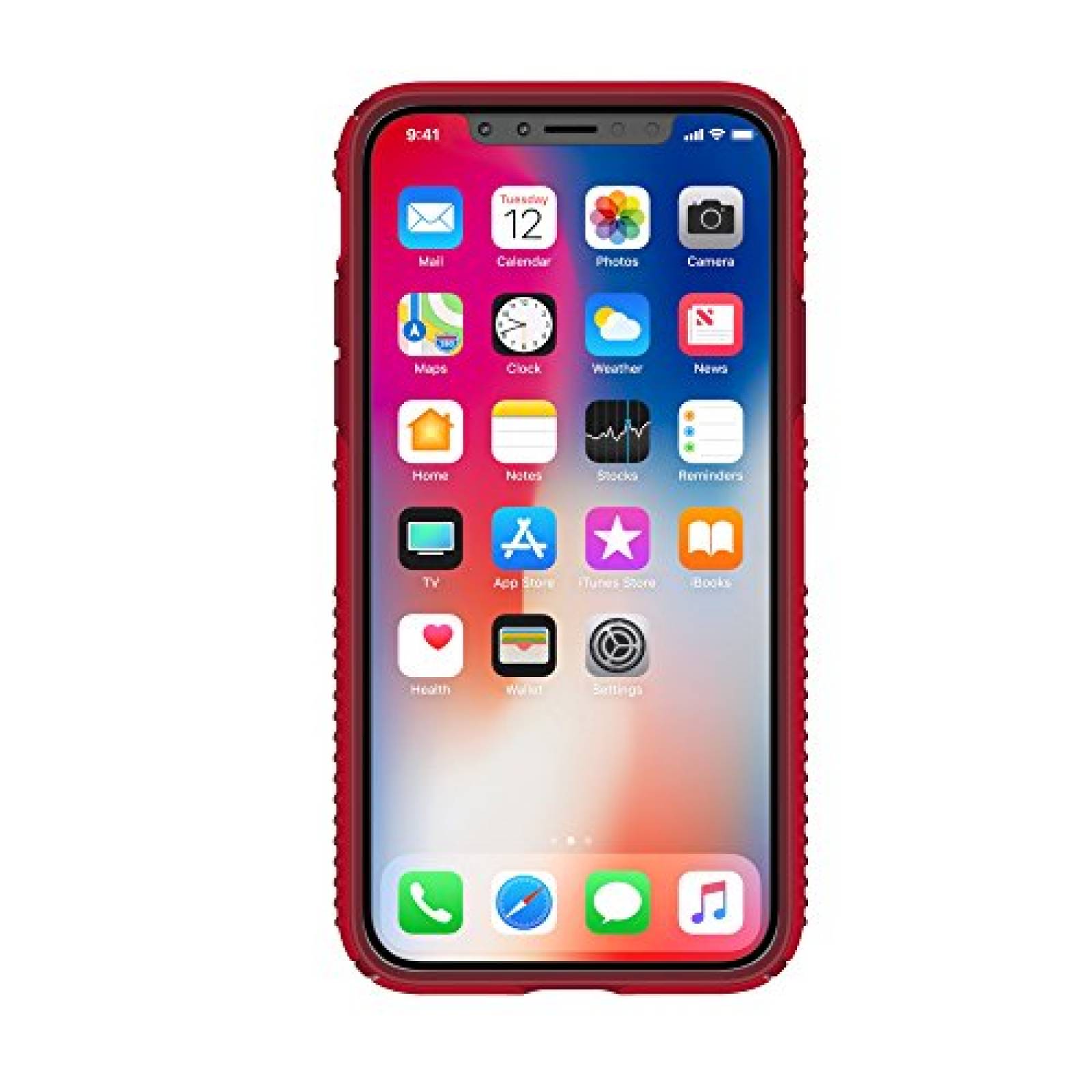 Funda Speck - Funda para Celular con Agarre por Ambos La Velvet Red