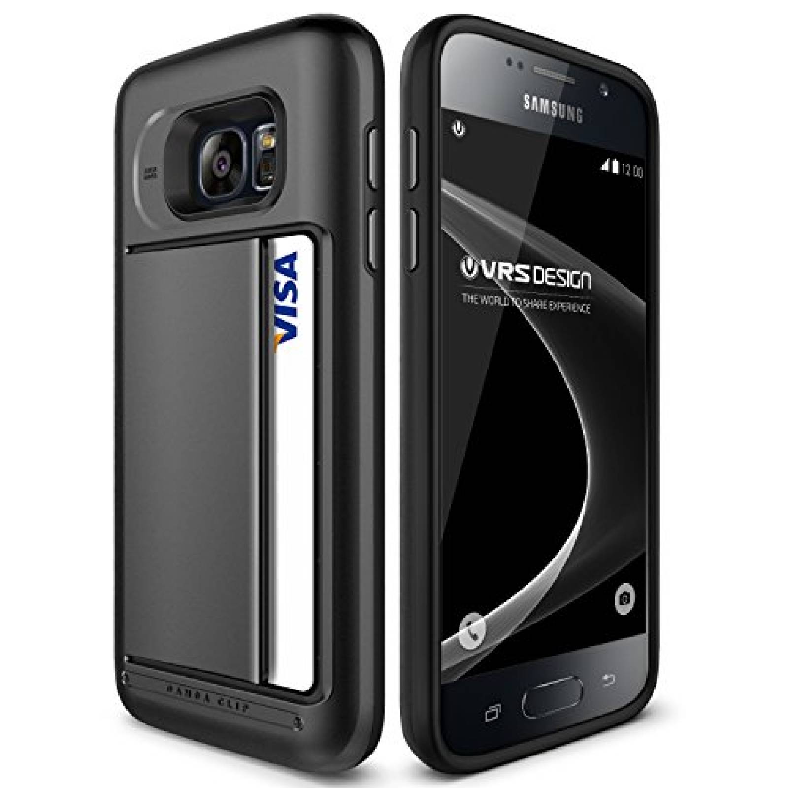 Funda Verus Galaxy S7 Case, VRS Design [Damda Clip][Stee Samsung S7