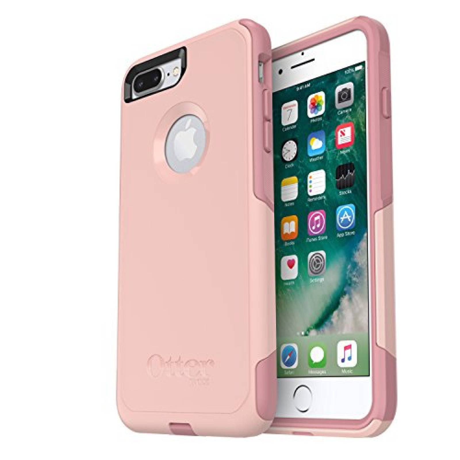 Funda Otterbox Commuter Series para iPhone 8 Plus & iPho ro Oscuro)