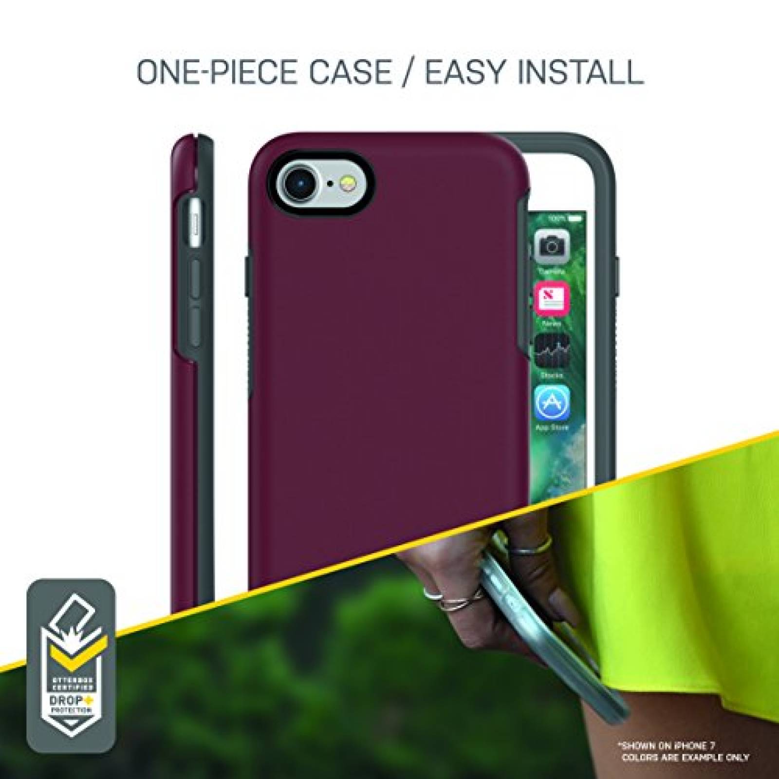 Funda Otterbox Symmetry Series Marvel Case for iPhone SE finity War