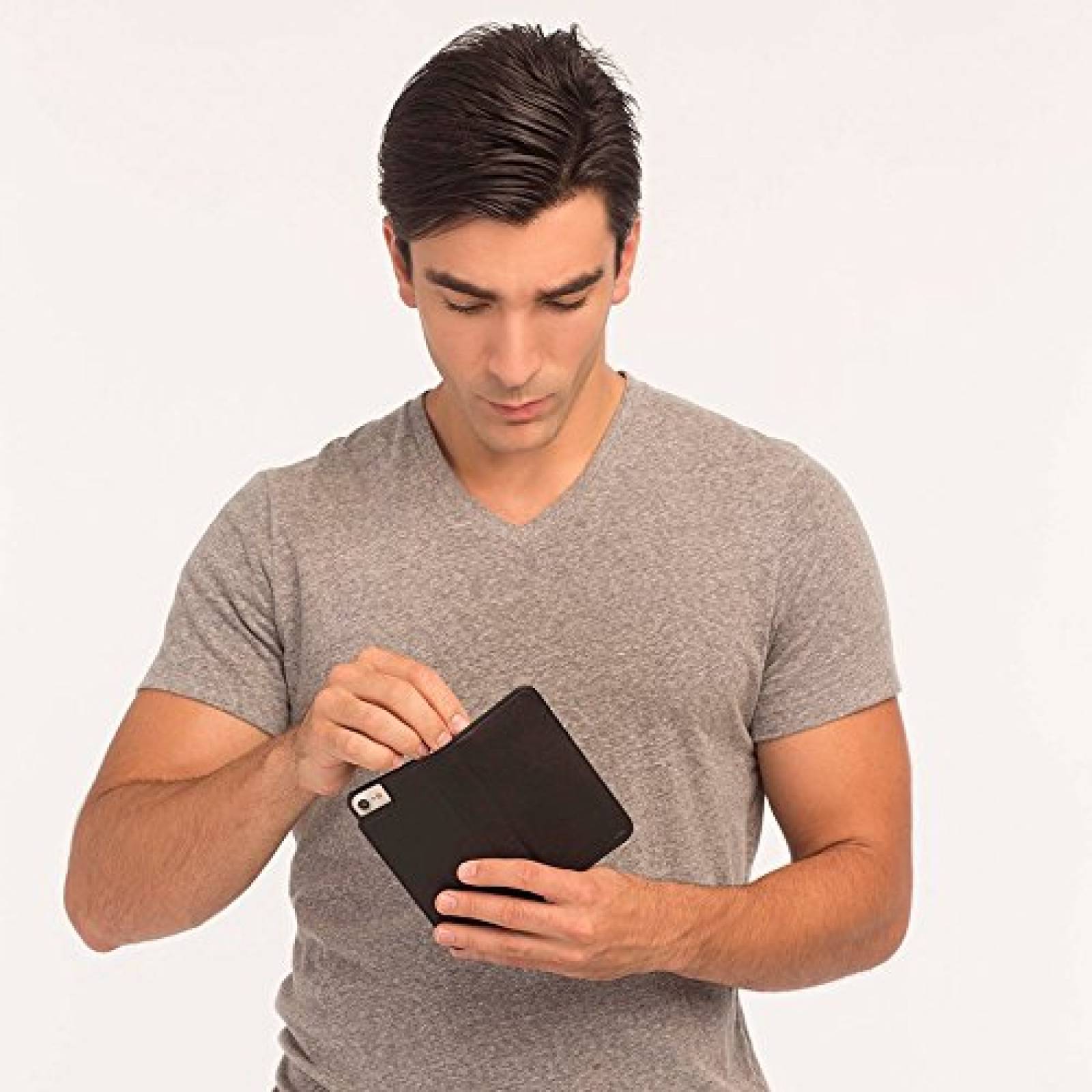 Funda Case-Mate iPhone 8 Case - WALLET FOLIO - Leather i 8 - Black